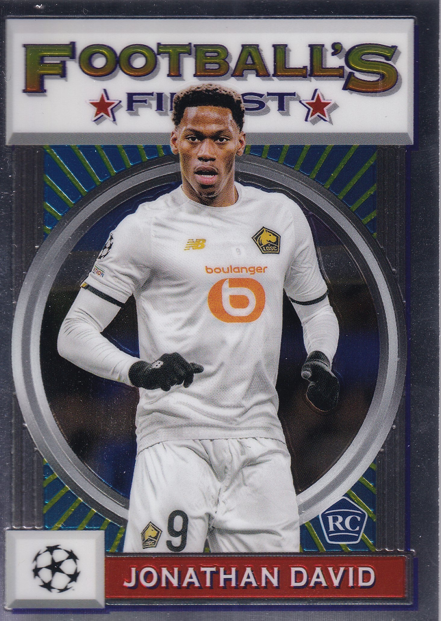 086. JONATHAN DAVID - LOSC LILLE - ROOKIE CARD