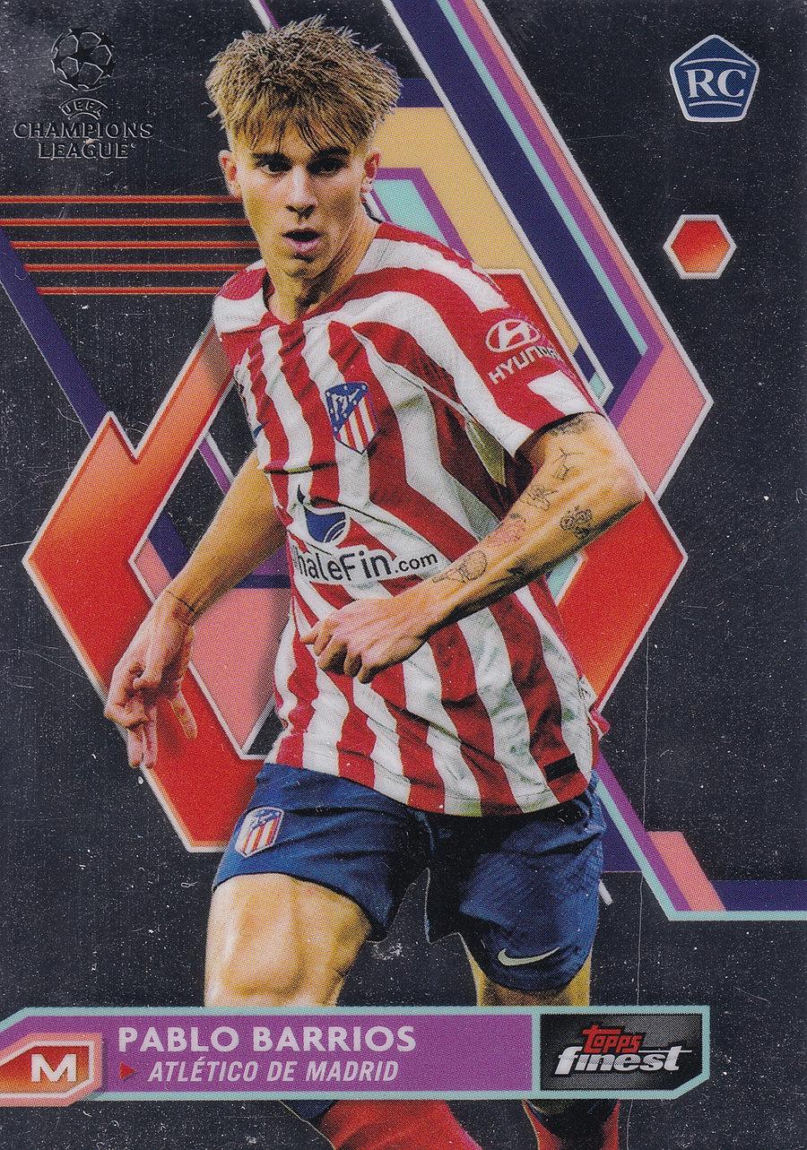 086. PABLO BARRIOS - ATLETICO DE MADRID - ROOKIE CARD