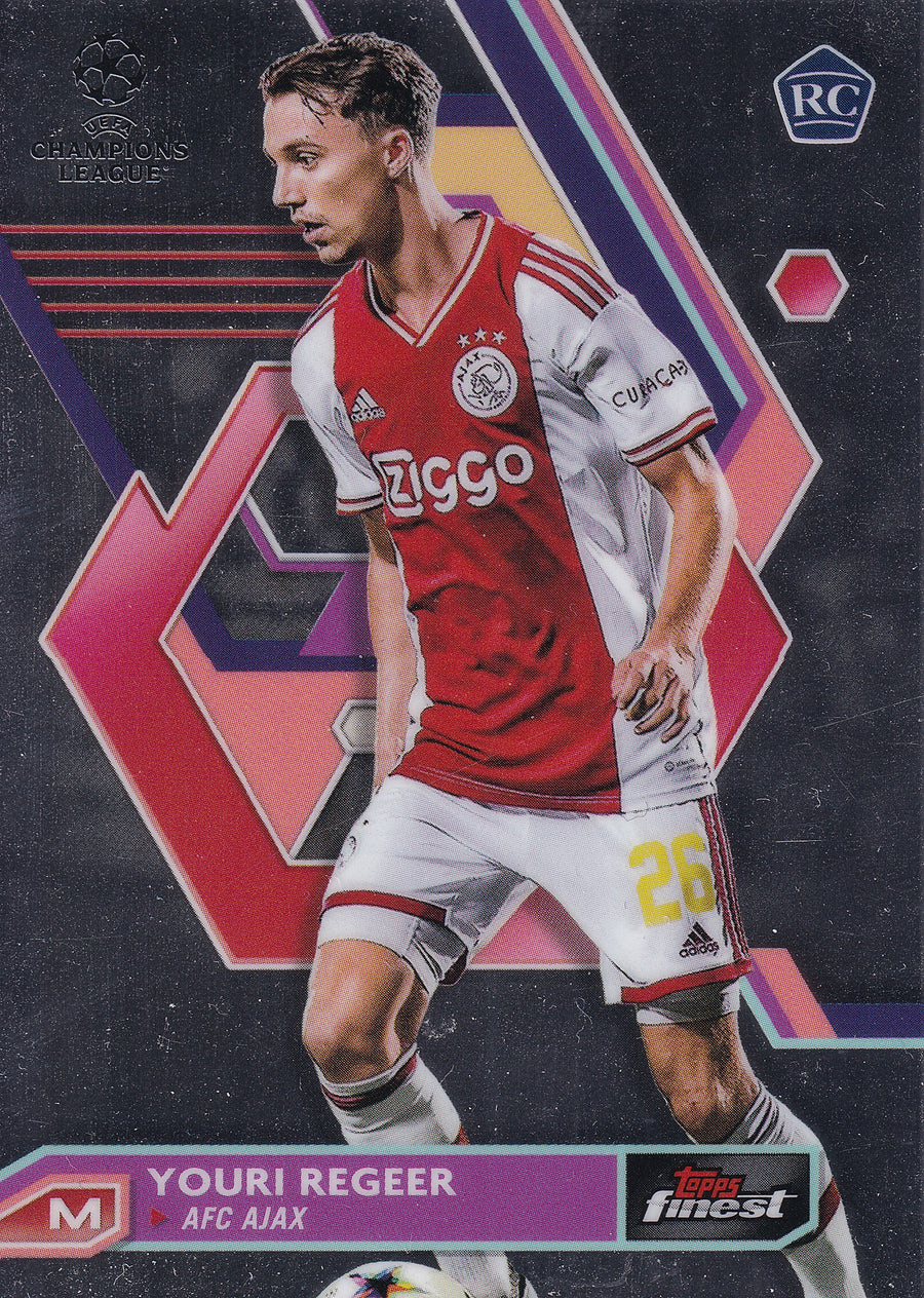 012. YOURI REGEER - AFC AJAX - ROOKIE CARD