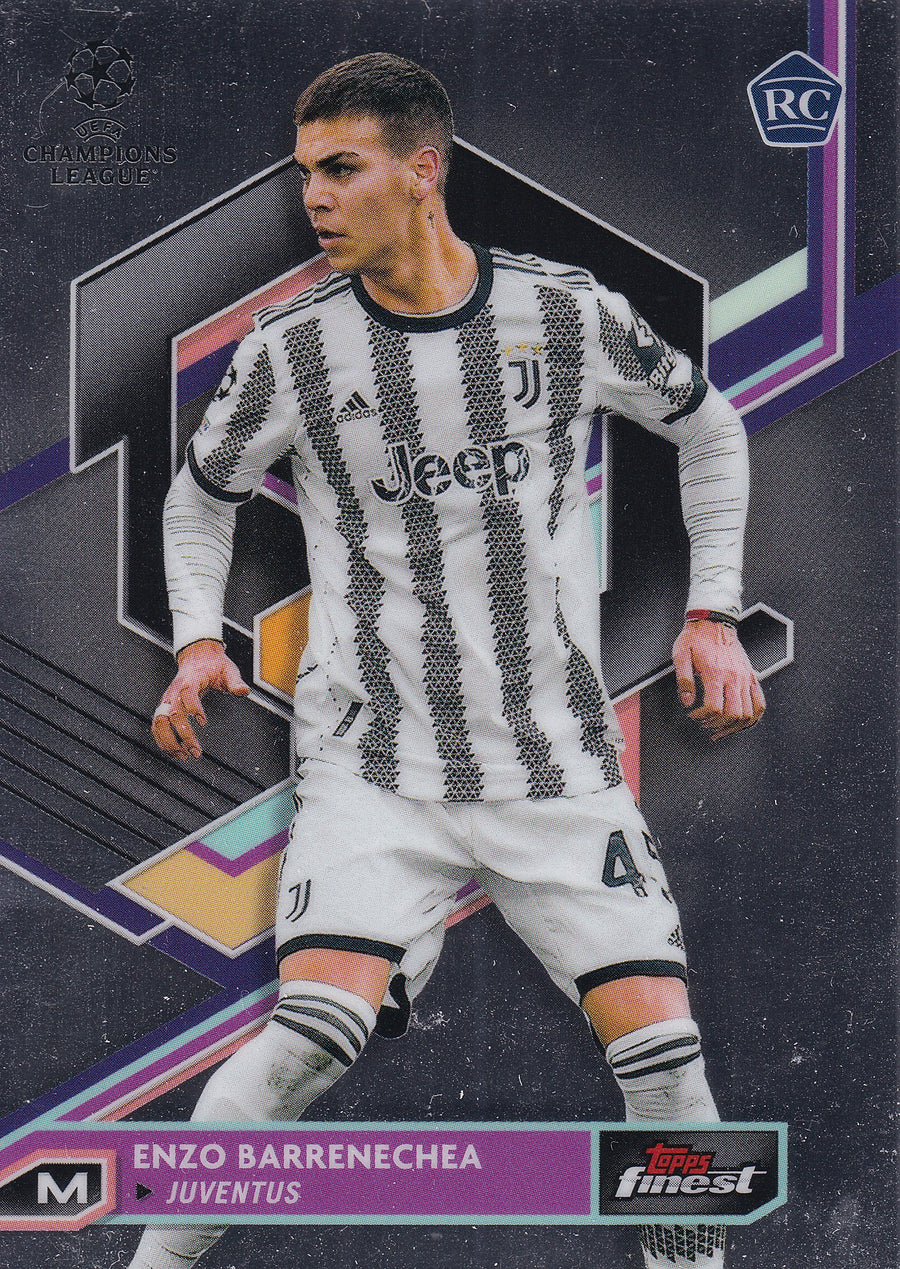 133. ENZO BARRENECHEA - JUVENTUS - ROOKIE CARD