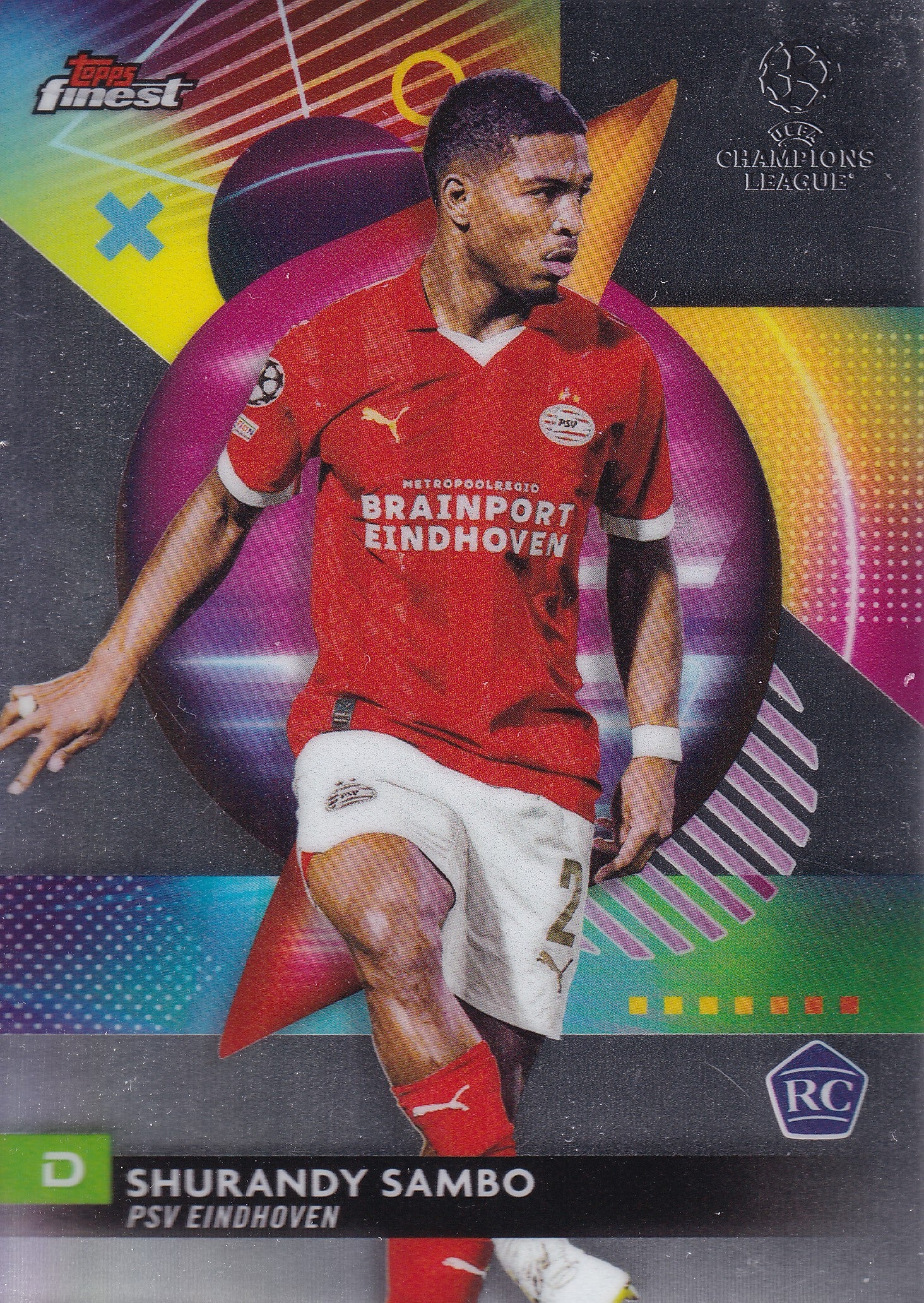 089. SHURANDY SAMBO - PSV EINDHOVEN - ROOKIE CARD