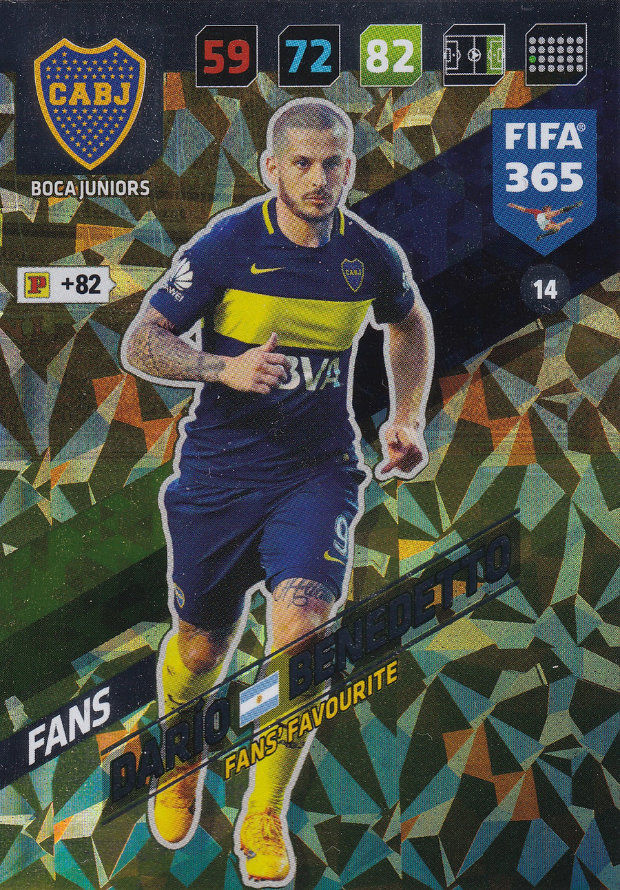 014. DARIO BENEDETTO - BOCA JUNIORS - FANS - FANS’ FAVOURITE
