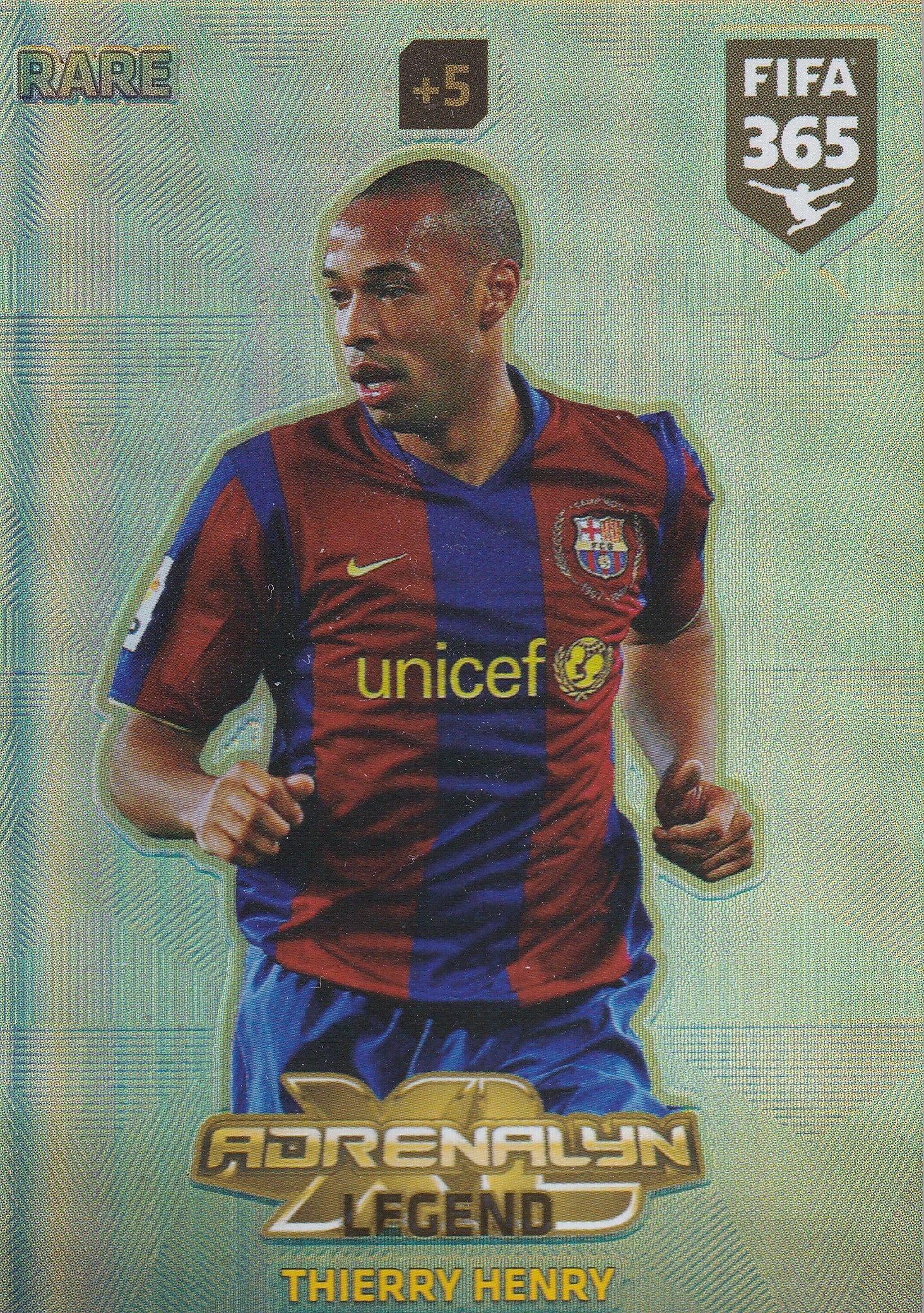 003. THIERRY HENRY - FC BARCELONA - RARE - ANDRENALYN LEGEND