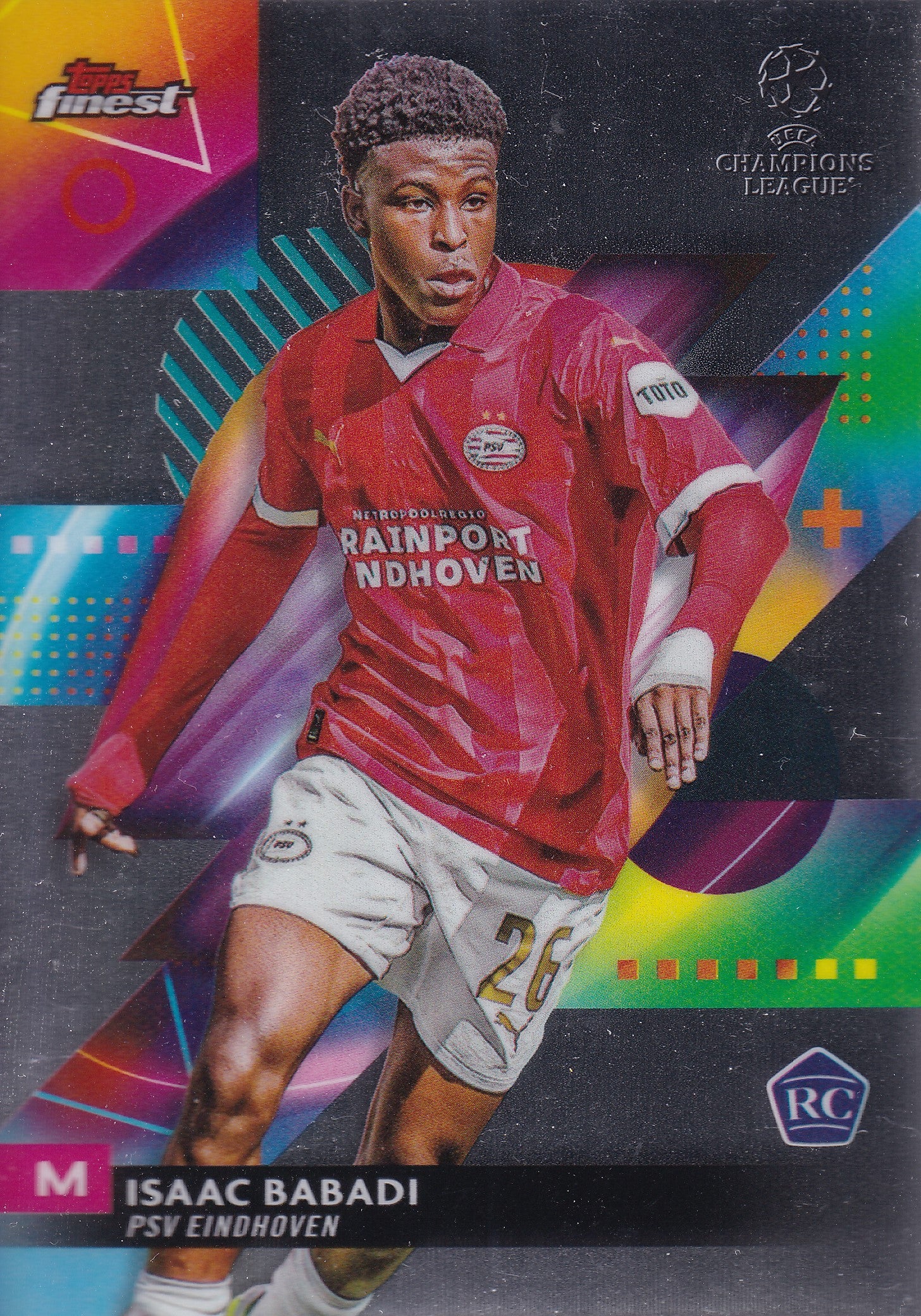 119. ISAAC BABADI - PSV EINDHOVEN - ROOKIE CARD