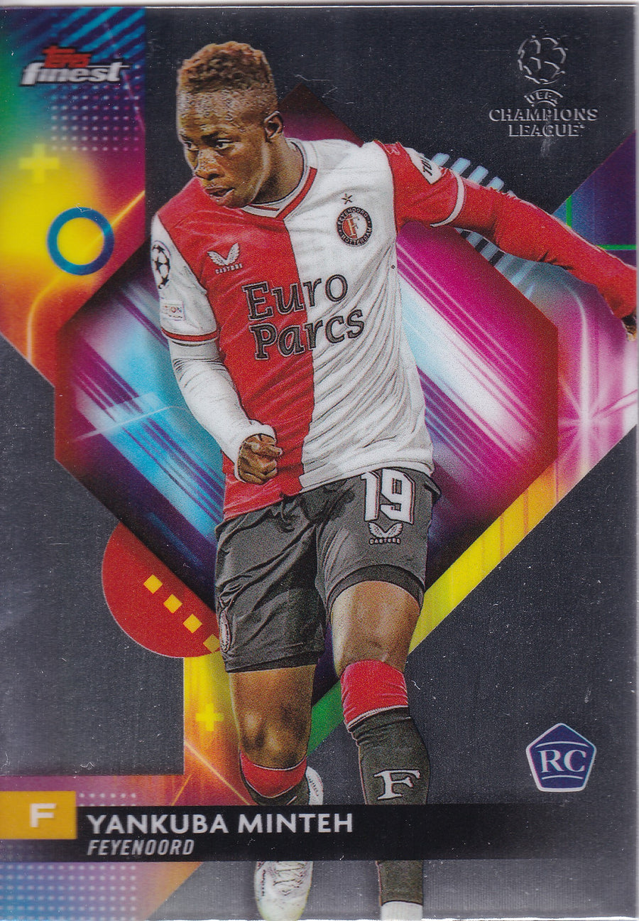 091. YANKUBA MINTEH - FEYENOORD - ROOKIE CARD