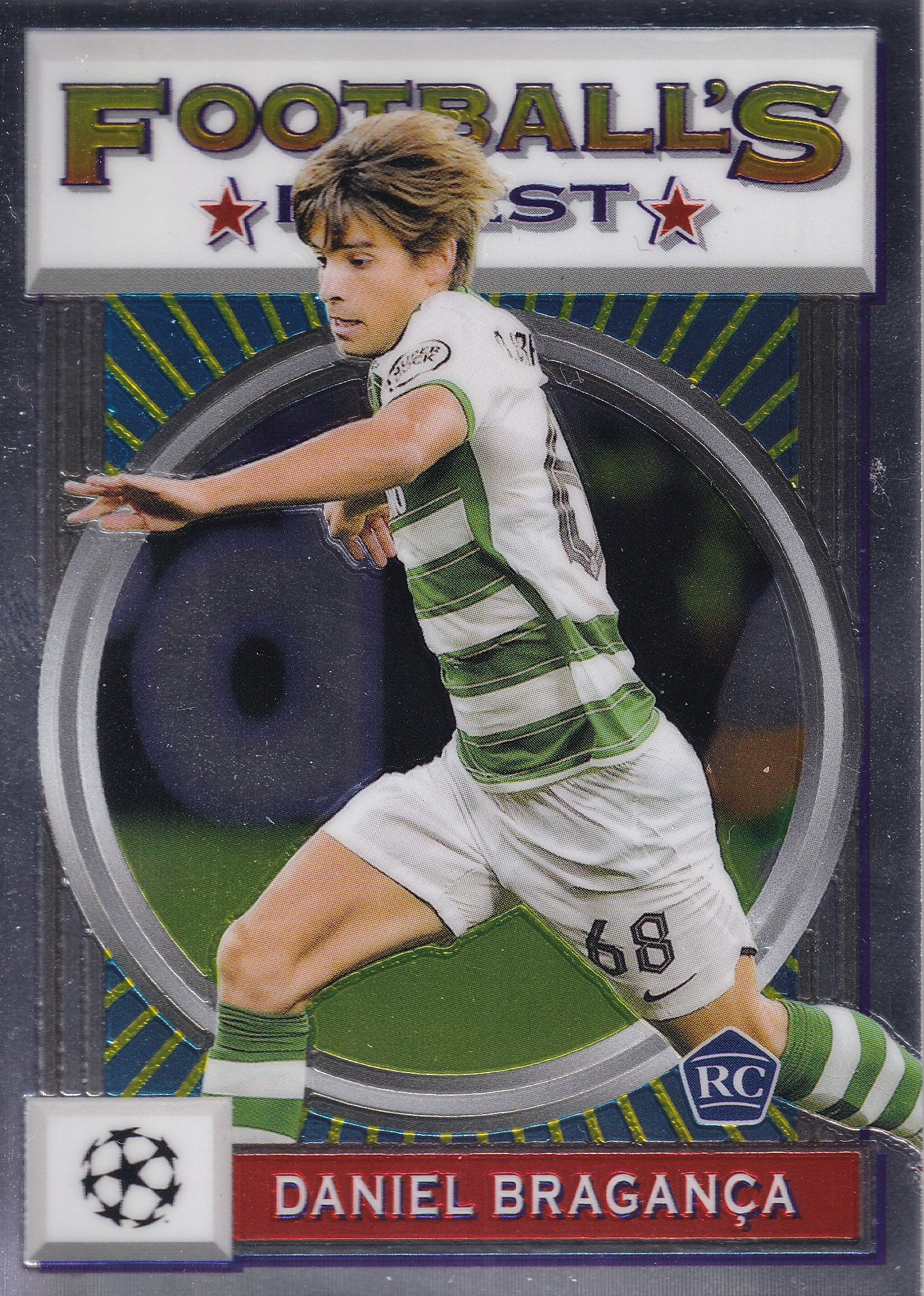 123. DANIEL BRAGANCA - SPORTING CLUBE DE PORTUGAL - ROOKIE CARD