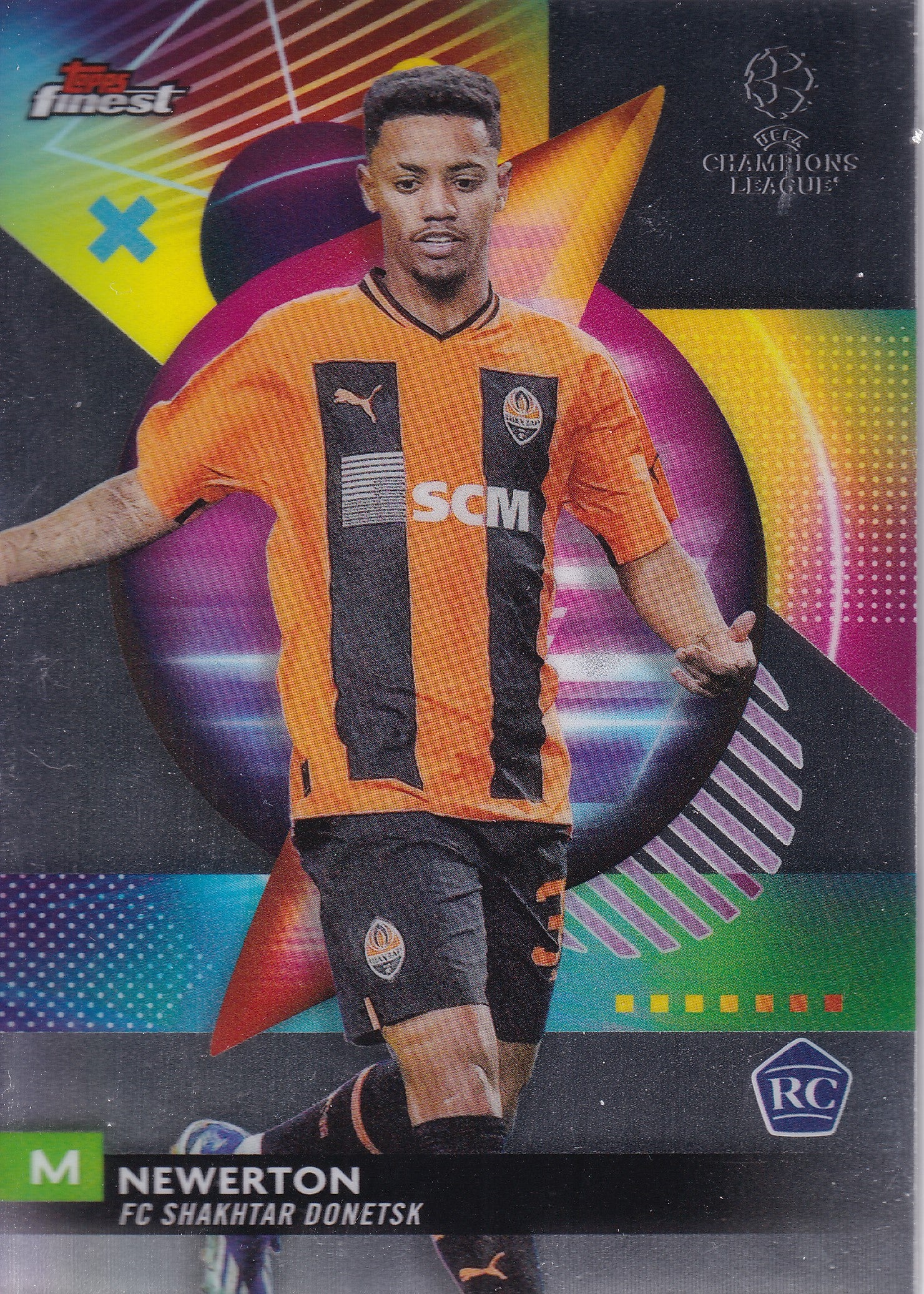 108. NEWERTON - SHAKHTAR DONETSK - ROOKIE CARD