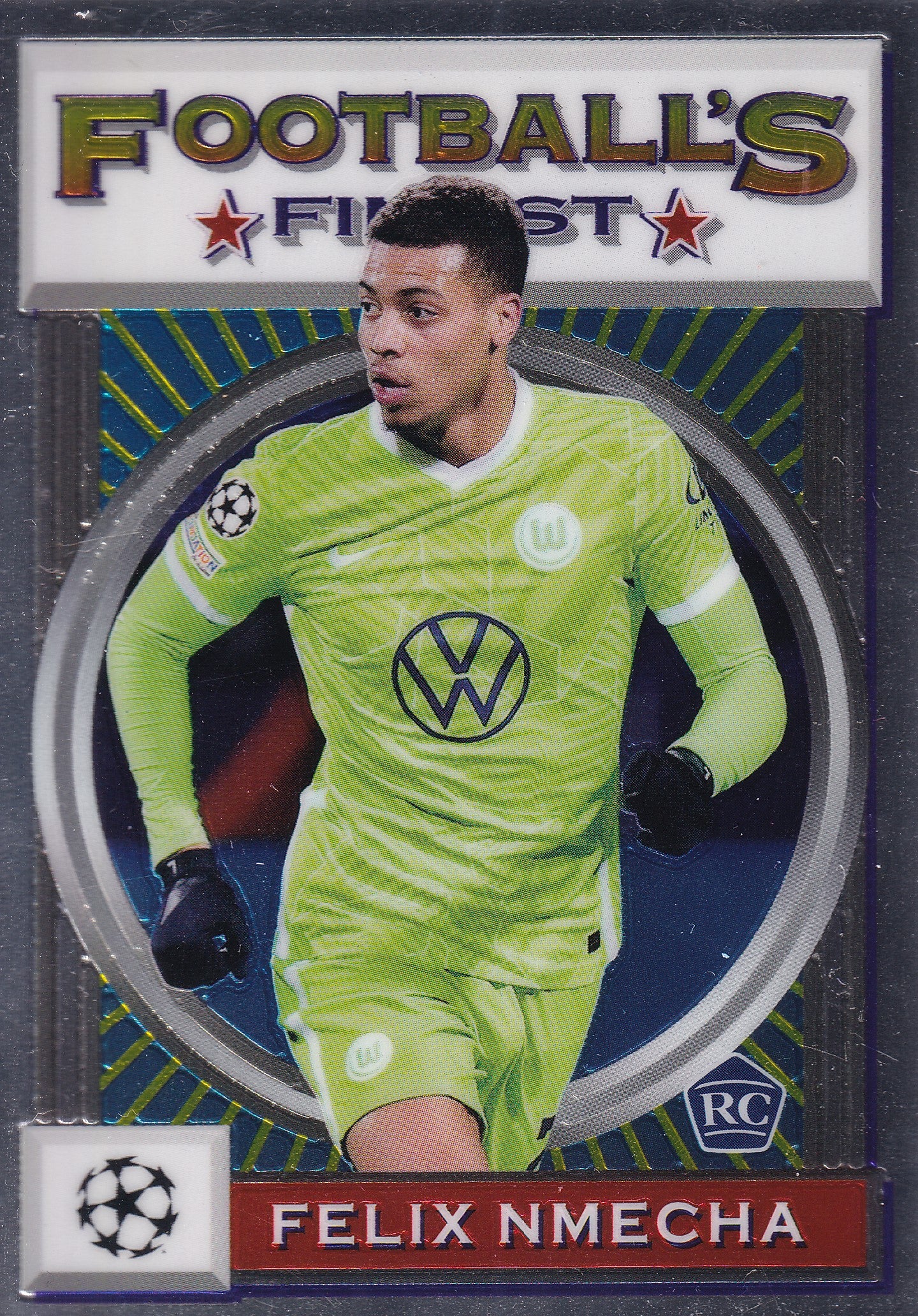 136. FELIX NMECHA - VFL WOLFSBURG - ROOKIE CARD
