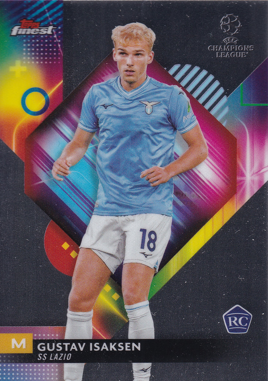 140. GUSTAV ISAKSEN - SS LAZIO - ROOKIE CARD