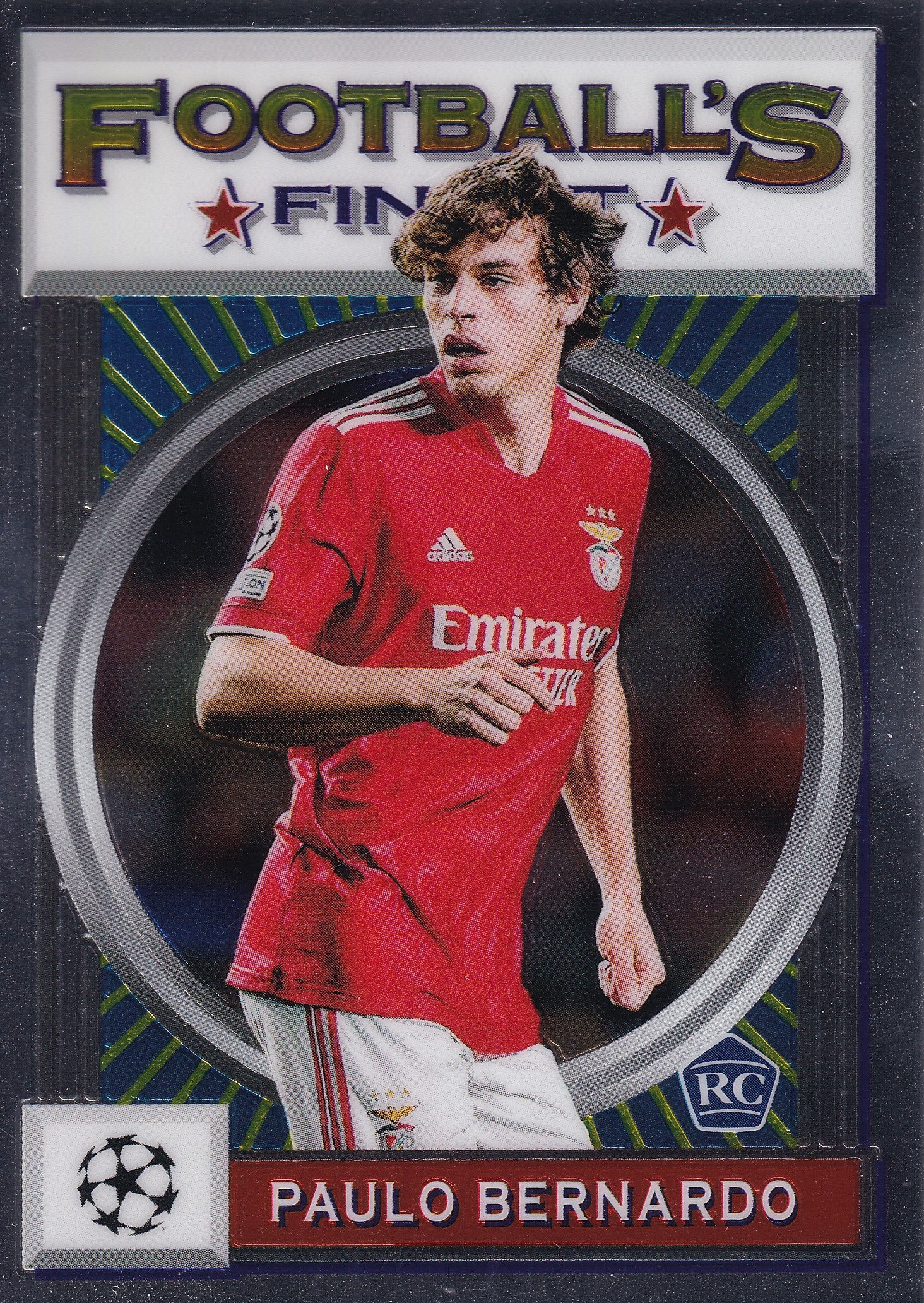 189. PAULO BERNARDO - SL BENFICA - ROOKIE CARD