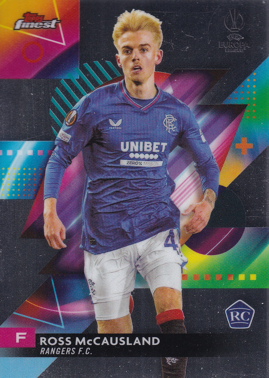 053. ROSS McCAUSLAND - RANGERS F.C. - ROOKIE CARD