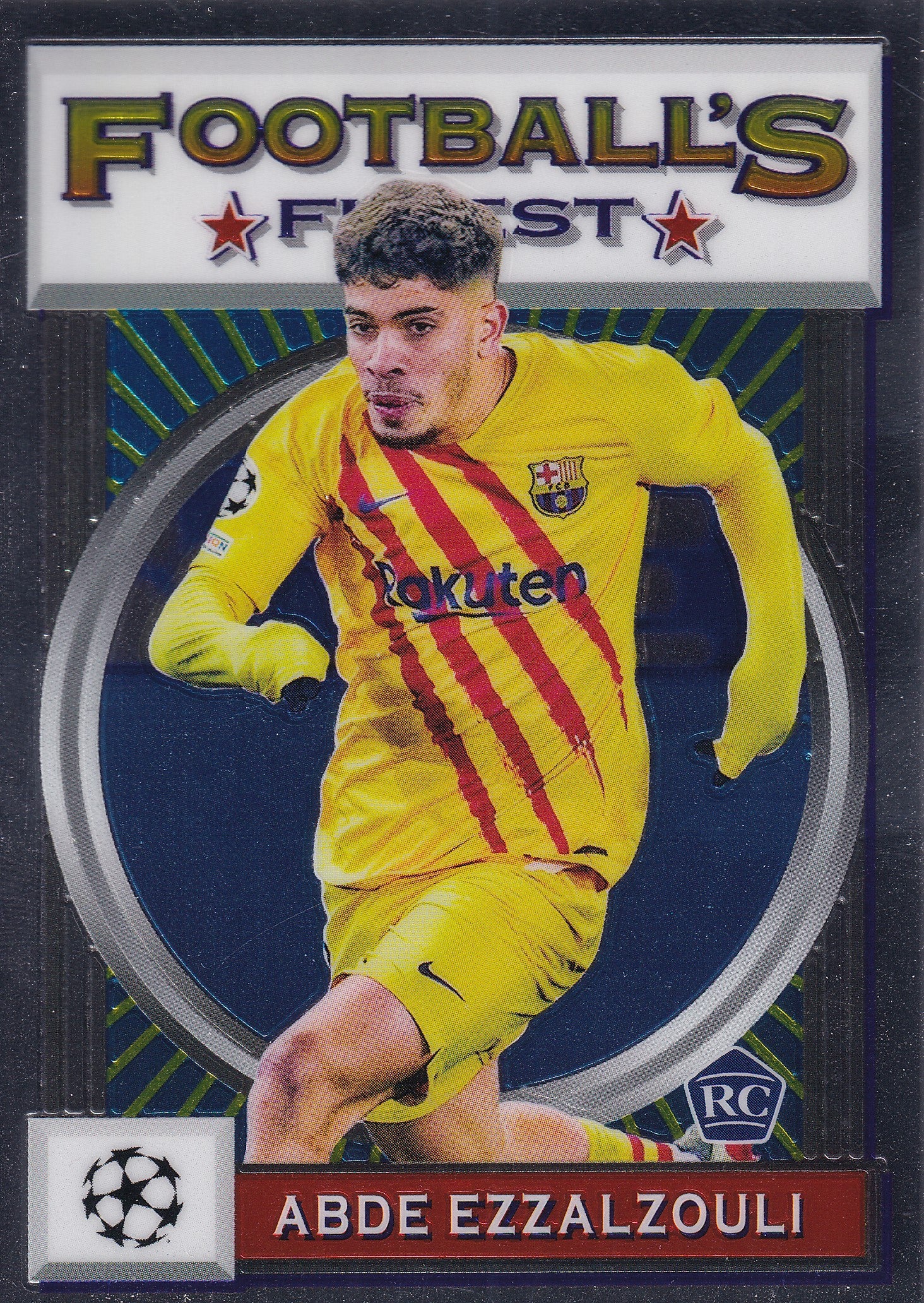 186. ABDE EZZALZOULI - FC BARCELONA - ROOKIE CARD