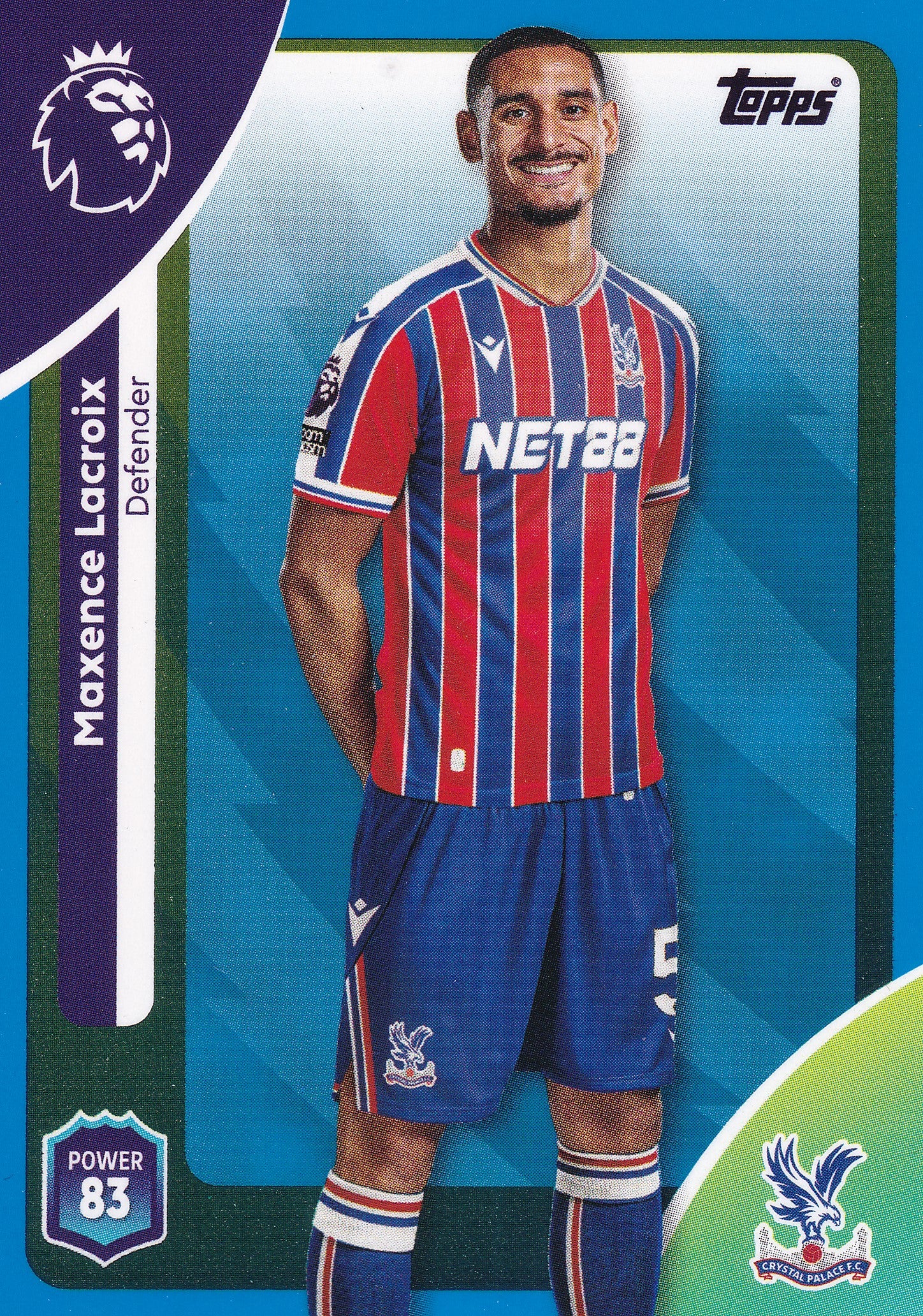 113. MAXENCE LACROIX - CRYSTAL PALACE - BLUE PARALLELL