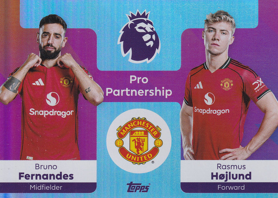 373. BRUNO FERNANDES - RASMUS HØJLUND - MANCHESTER UNITED - PRO PARTNERSHIP