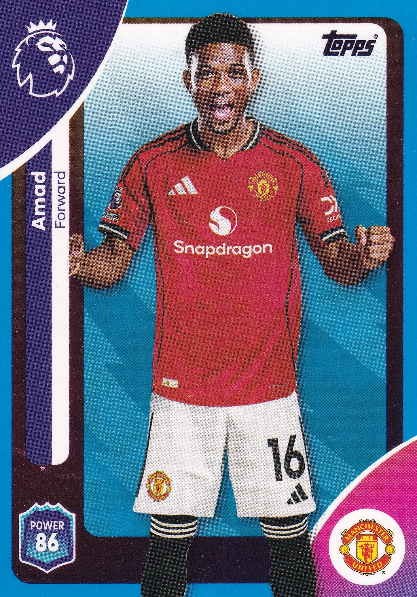 211. AMAD - MANCHESTER UNITED - BLUE PARALLELL