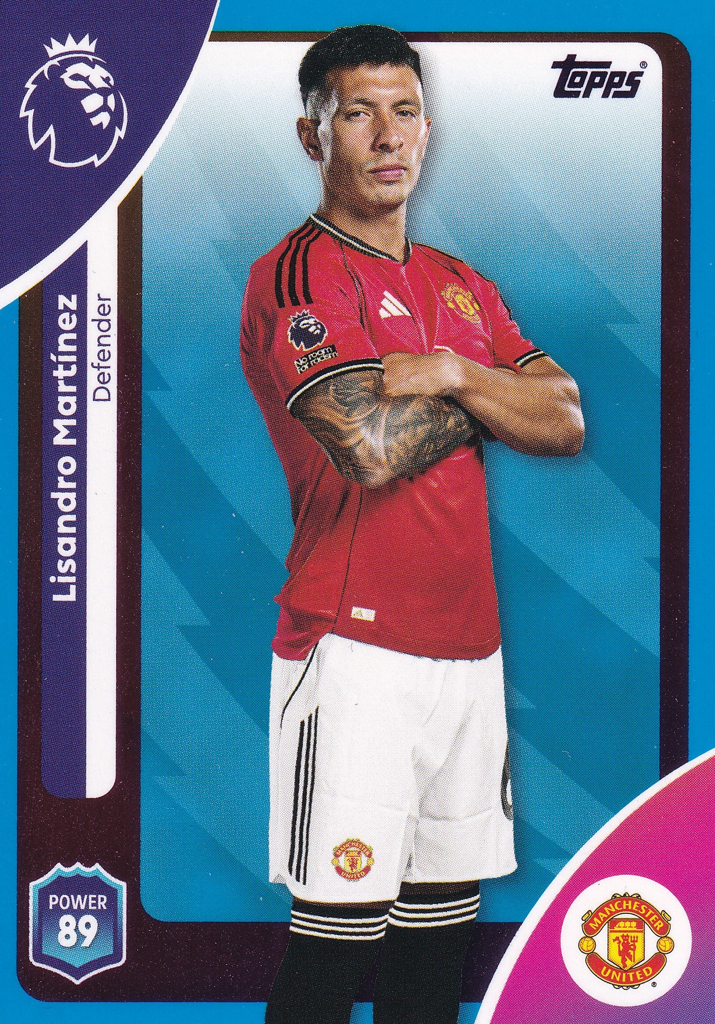 203. LISANDRO MARTINEZ - MANCHESTER UNITED - BLUE PARALLELL