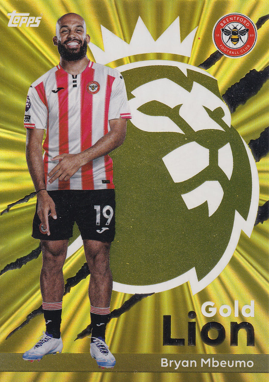 GL-04. BRYAN MBEUMO - BRENTFORD - GOLD LION