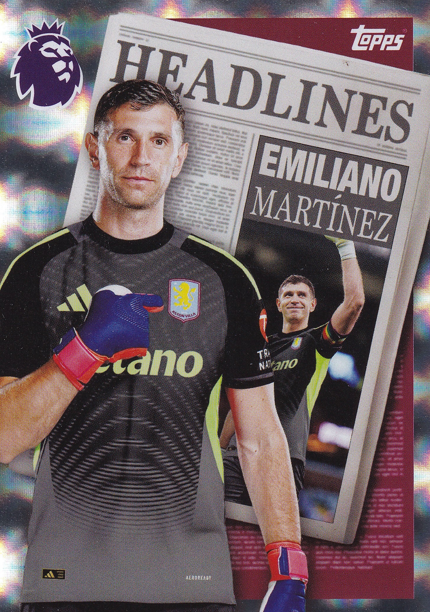 442. EMILIANO MARTINEZ - ASTON VILLA - HEADLINES