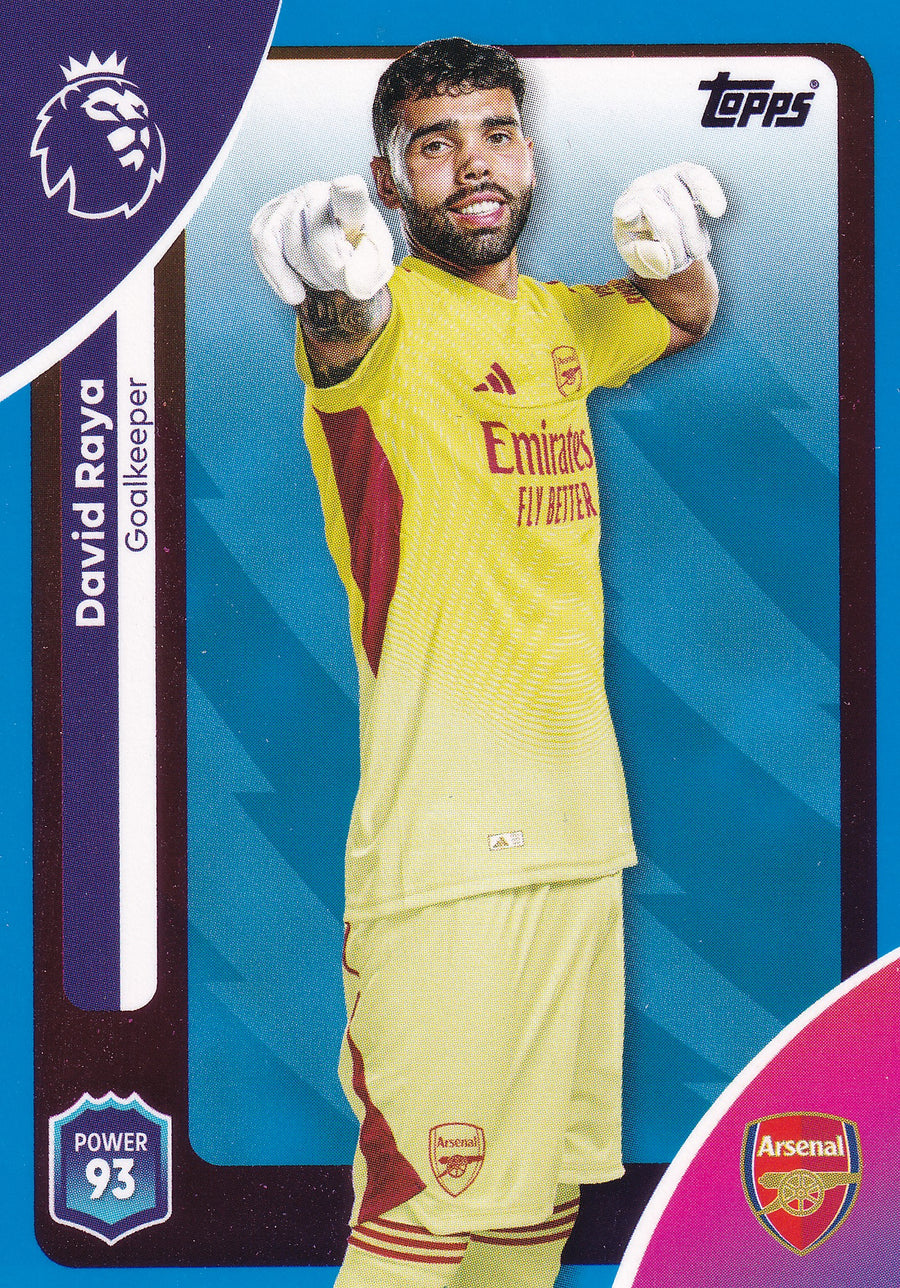 002. DAVID RAYA - ARSENAL FC - BLUE PARALLELL