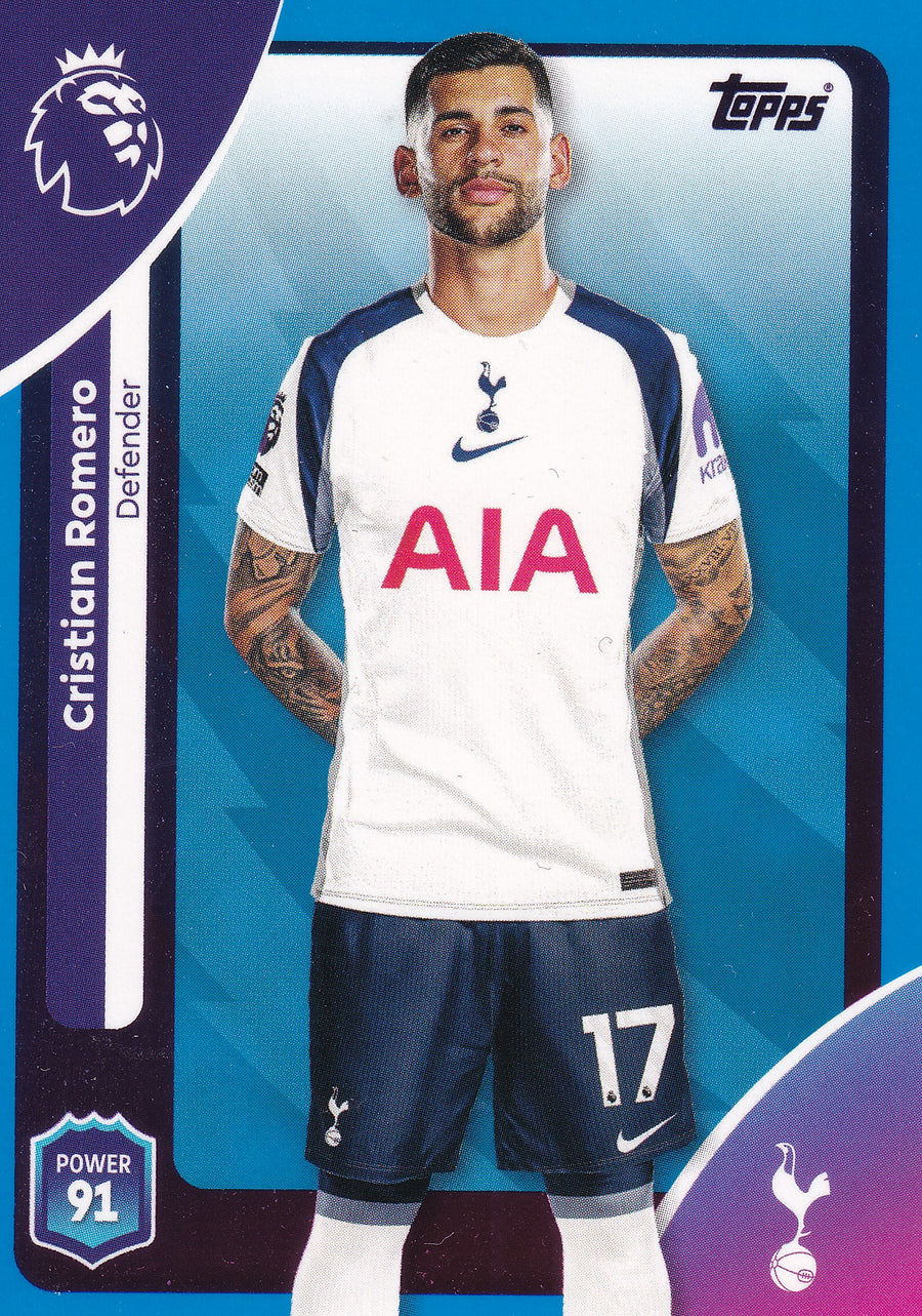 257. CRISTIAN ROMERO - TOTTENHAM HOTSPUR - BLUE PARALLELL