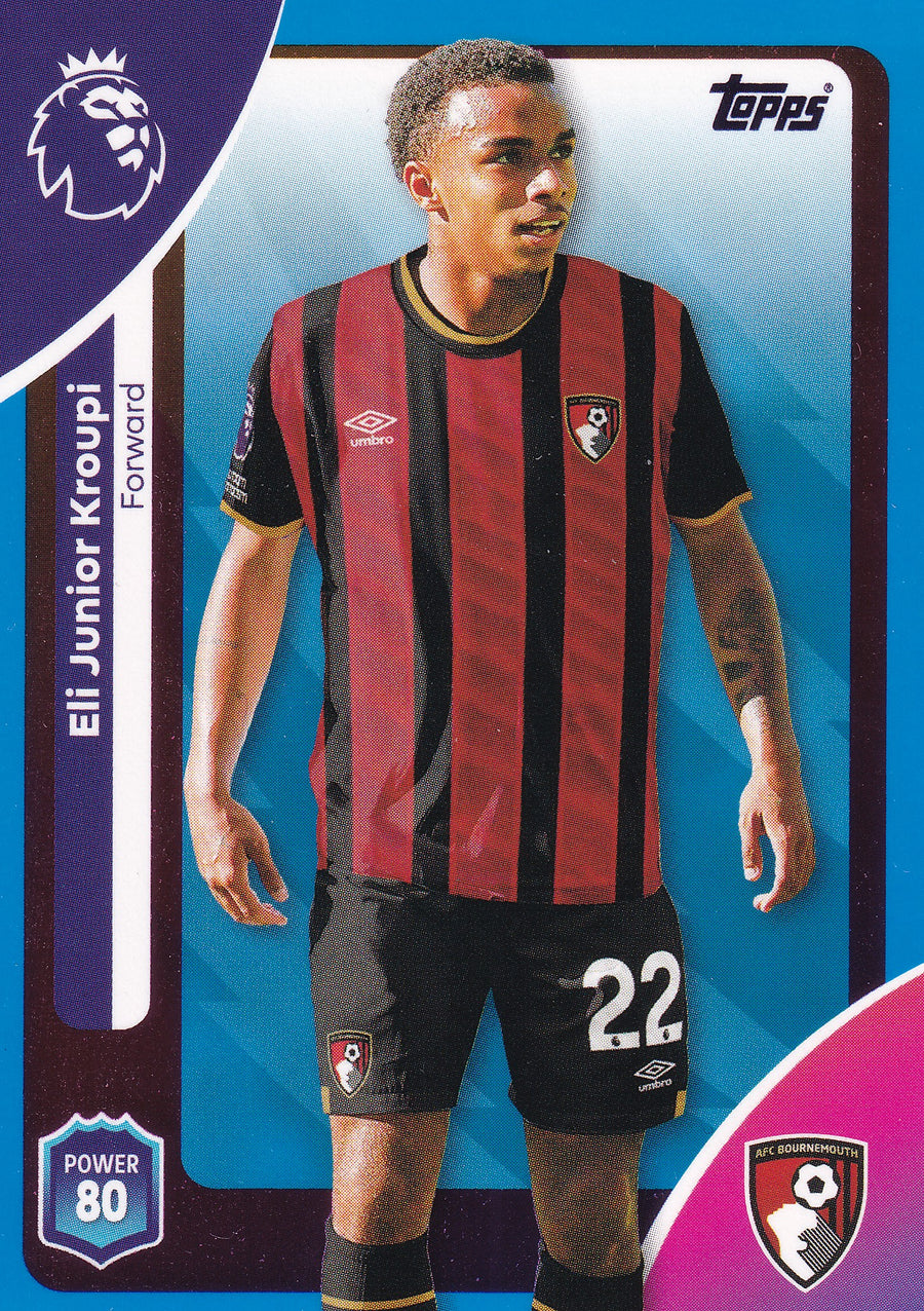 049. ELI JUNIOR KROUPI - AFC BOURNEMOUTH - BLUE PARALLELL