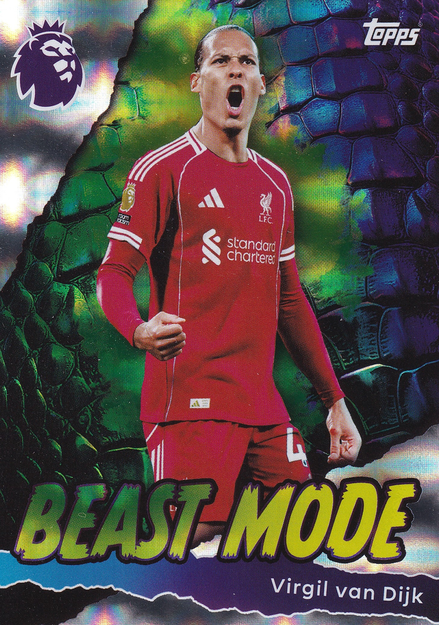 430. VIRGIL VAN DIJK - LIVERPOOL FC - BEAST MODE