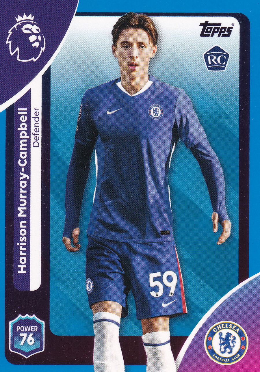 097. HARRISON MURRAY-CAMPBELL - CHELSEA FC - ROOKIE CARD - BLUE PARALLELL