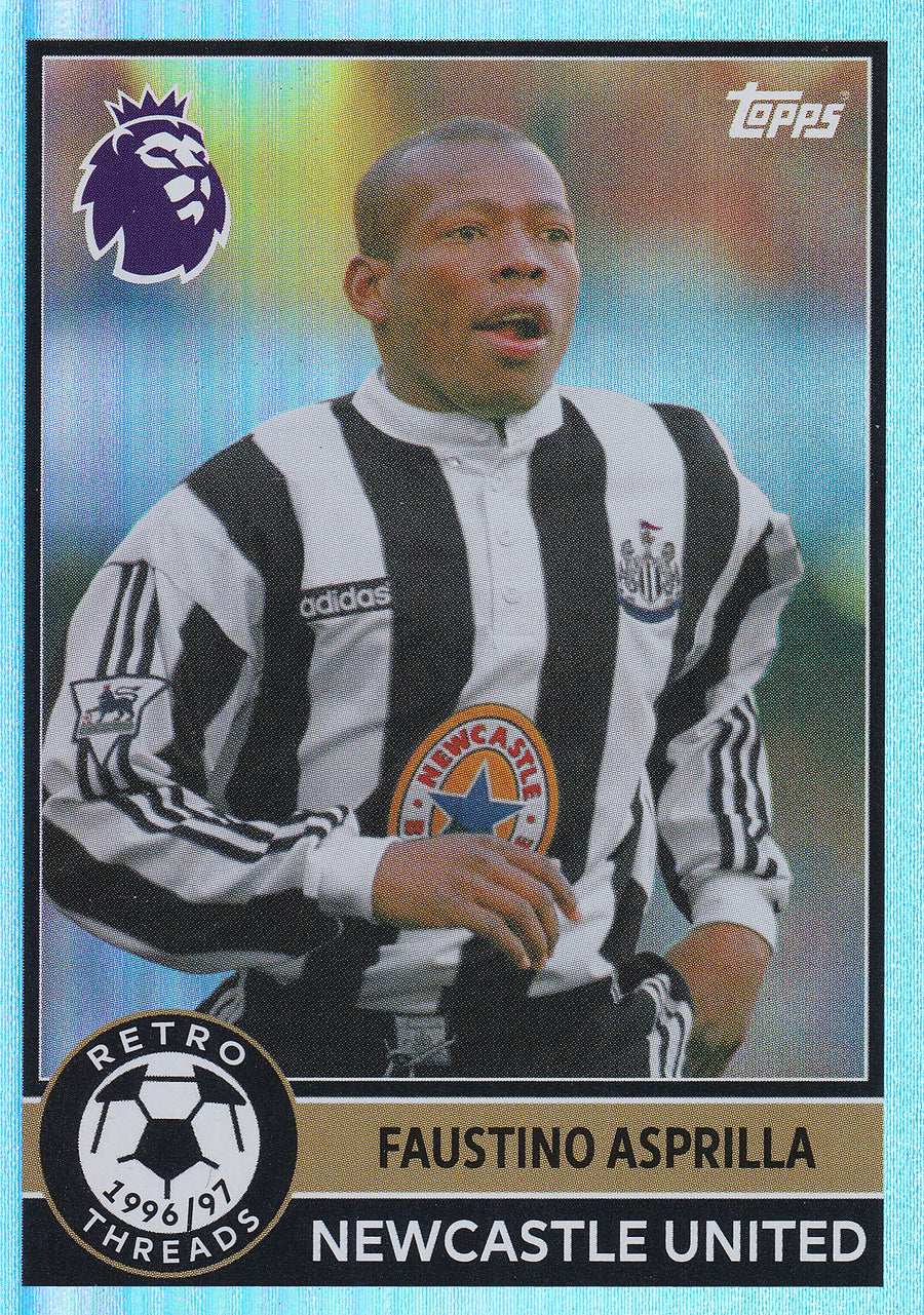394. FAUSTINO ASPRILLA - NEWCASTLE UNITED - RETRO THREADS 1996/97