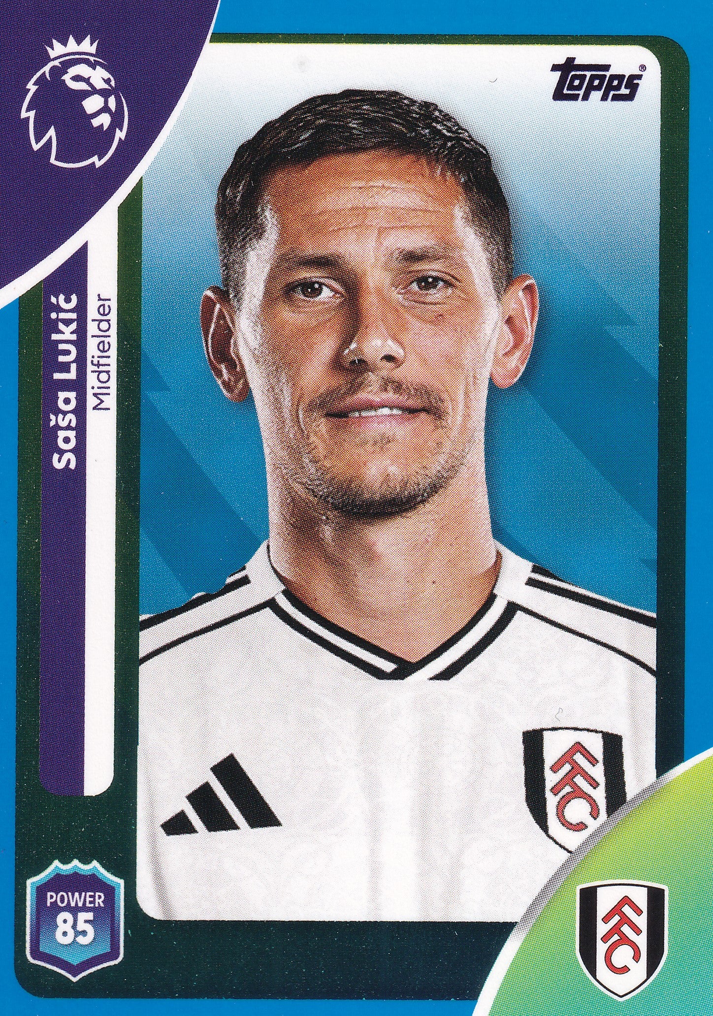151. SASA LUKIC - FULHAM - BLUE PARALLELL