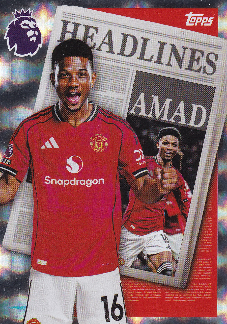 448. AMAD DIALLO - MANCHESTER UNITED - HEADLINES