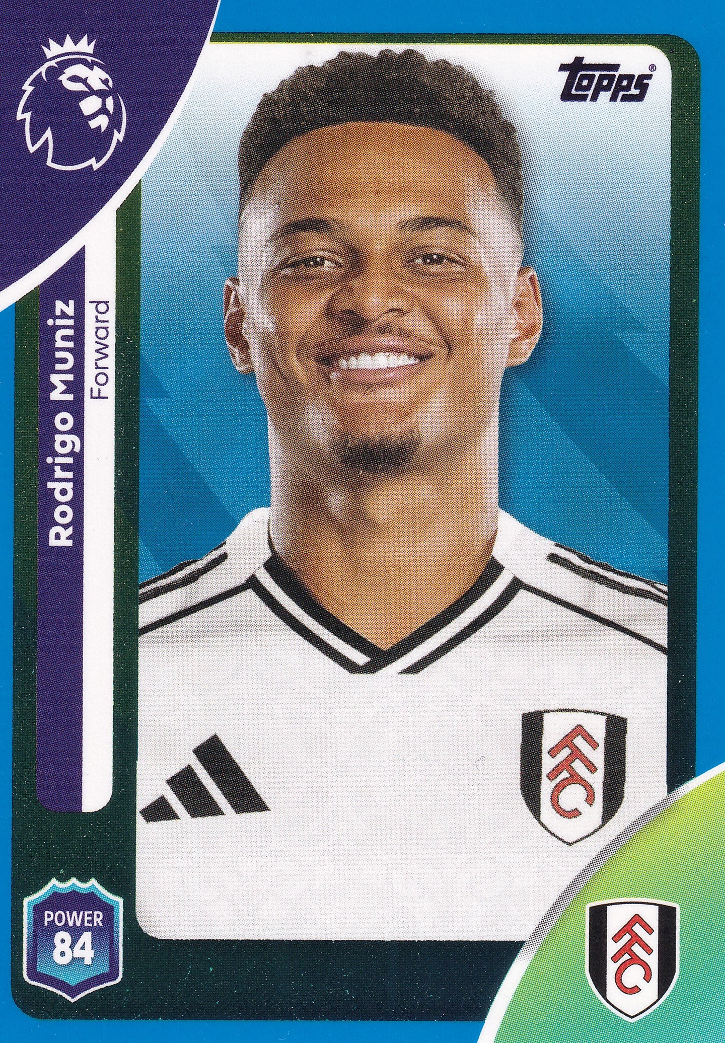 158. RODRIGO MUNIZ - FULHAM - BLUE PARALLELL