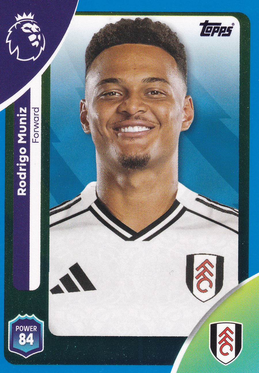 158. RODRIGO MUNIZ - FULHAM - BLUE PARALLELL