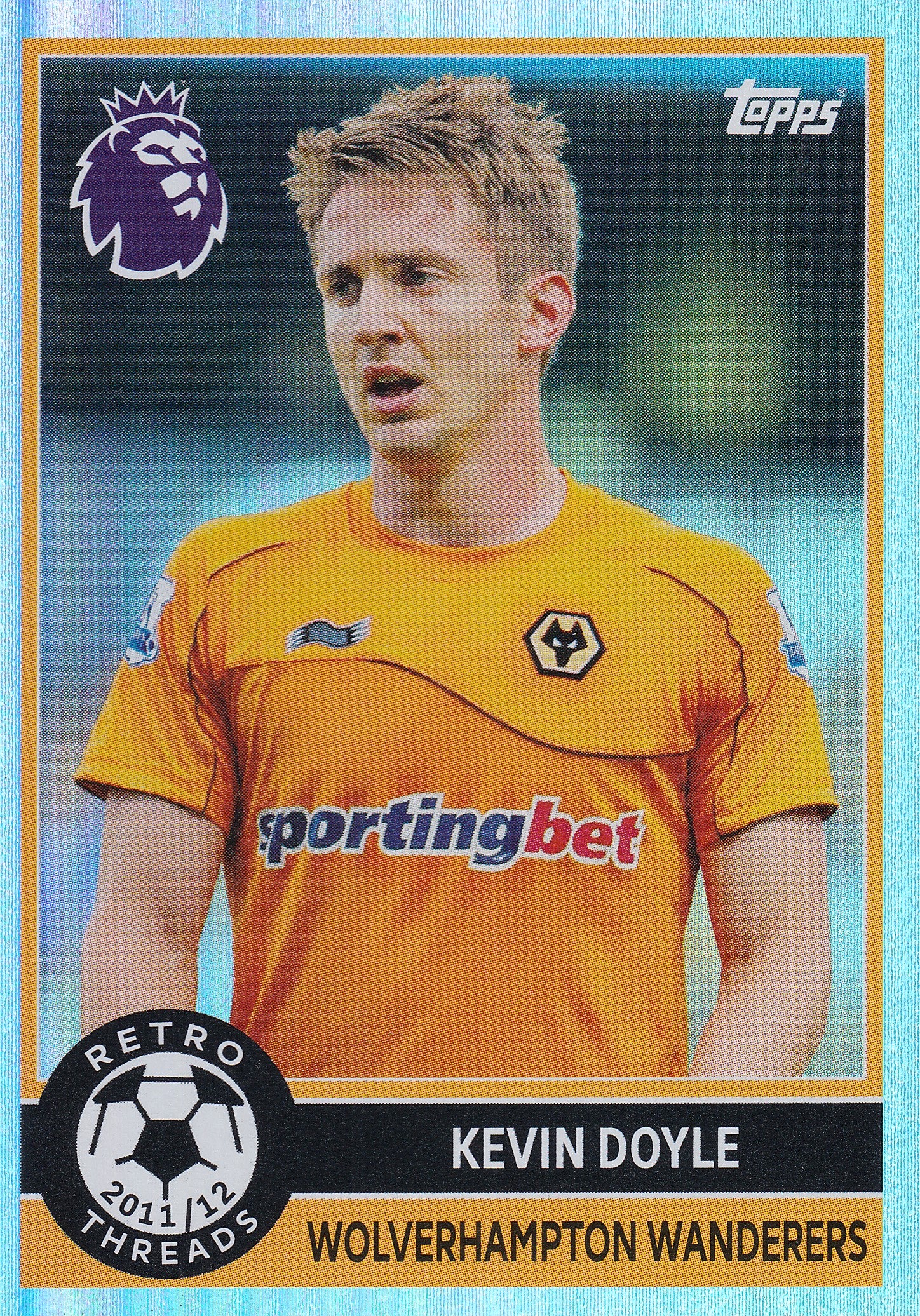 398. KEVIN DOYLE - WOLVERHAMPTON WANDERERS - RETRO THREADS 2011/12