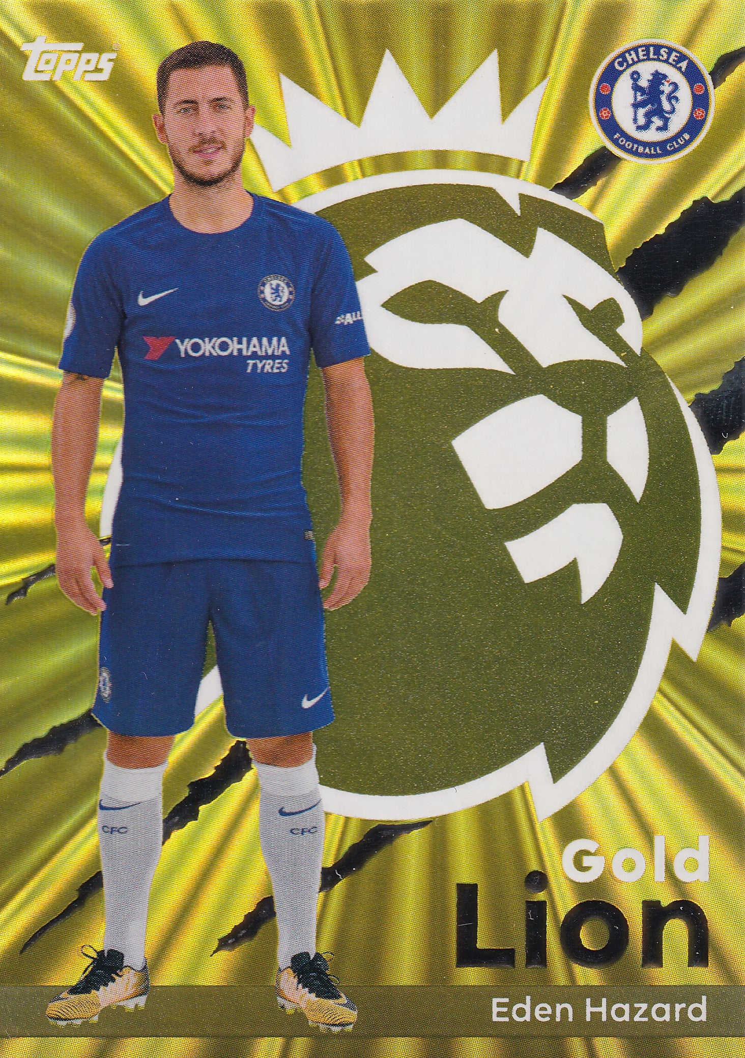 GL-07. EDEN HAZARD - CHELSEA FC - GOLD LION