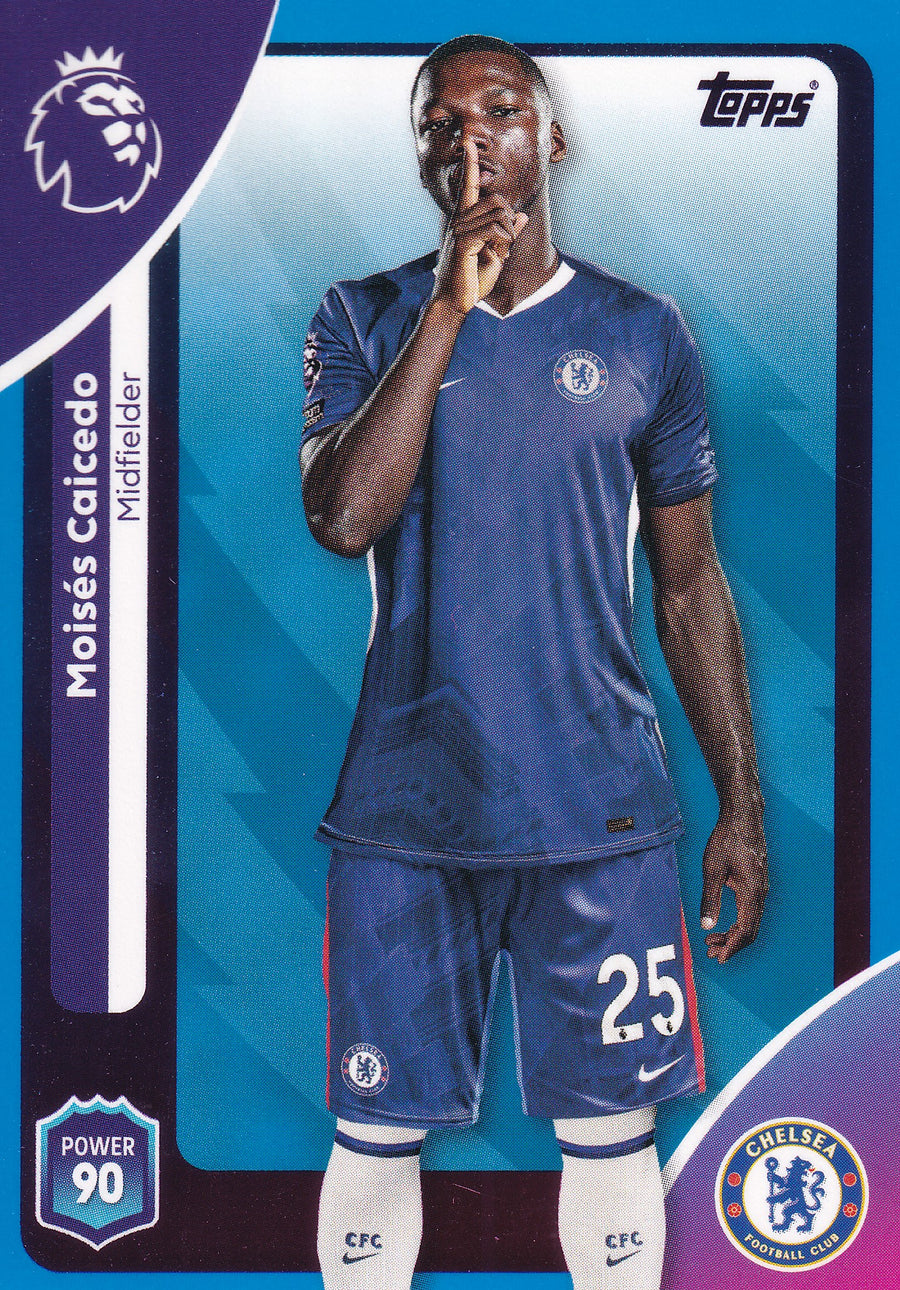 098. MOISES CAICEDO - CHELSEA FC - BLUE PARALLELL