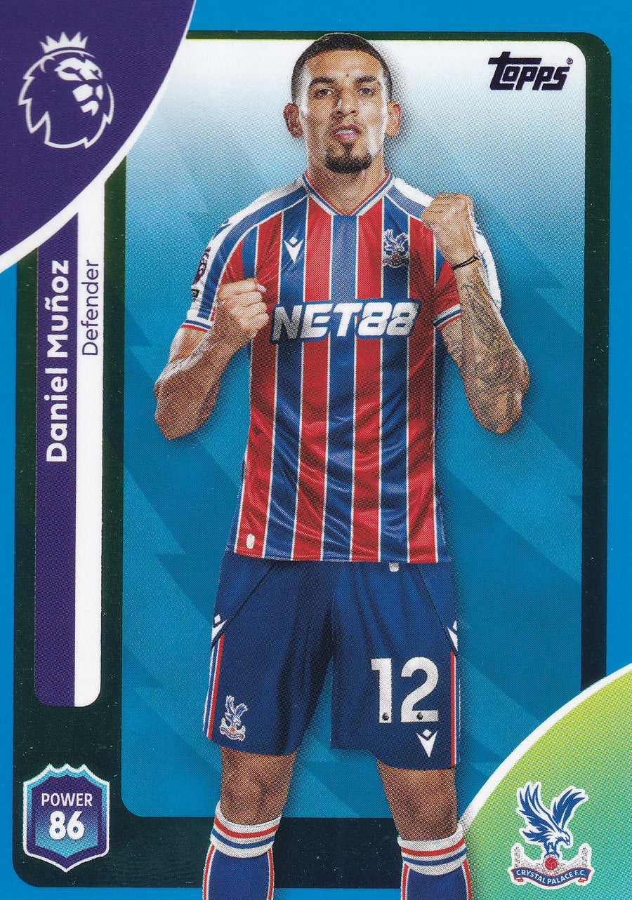 116. DANIEL MUÑOZ - CRYSTAL PALACE - BLUE PARALLELL
