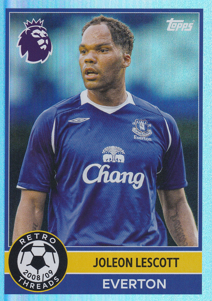 389. JOLEON LESCOTT - EVERTON - RETRO THREADS 2008/09