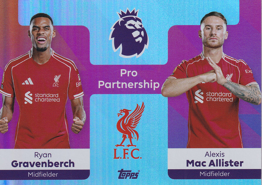 371. RYAN GRAVENBERCH - ALEXIS MAC ALLISTER - LIVERPOOL - PRO PARTNERSHIP