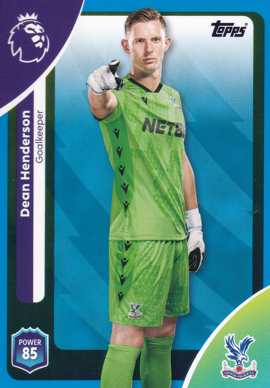110. DEAN HENDERSON - CRYSTAL PALACE - BLUE PARALLELL
