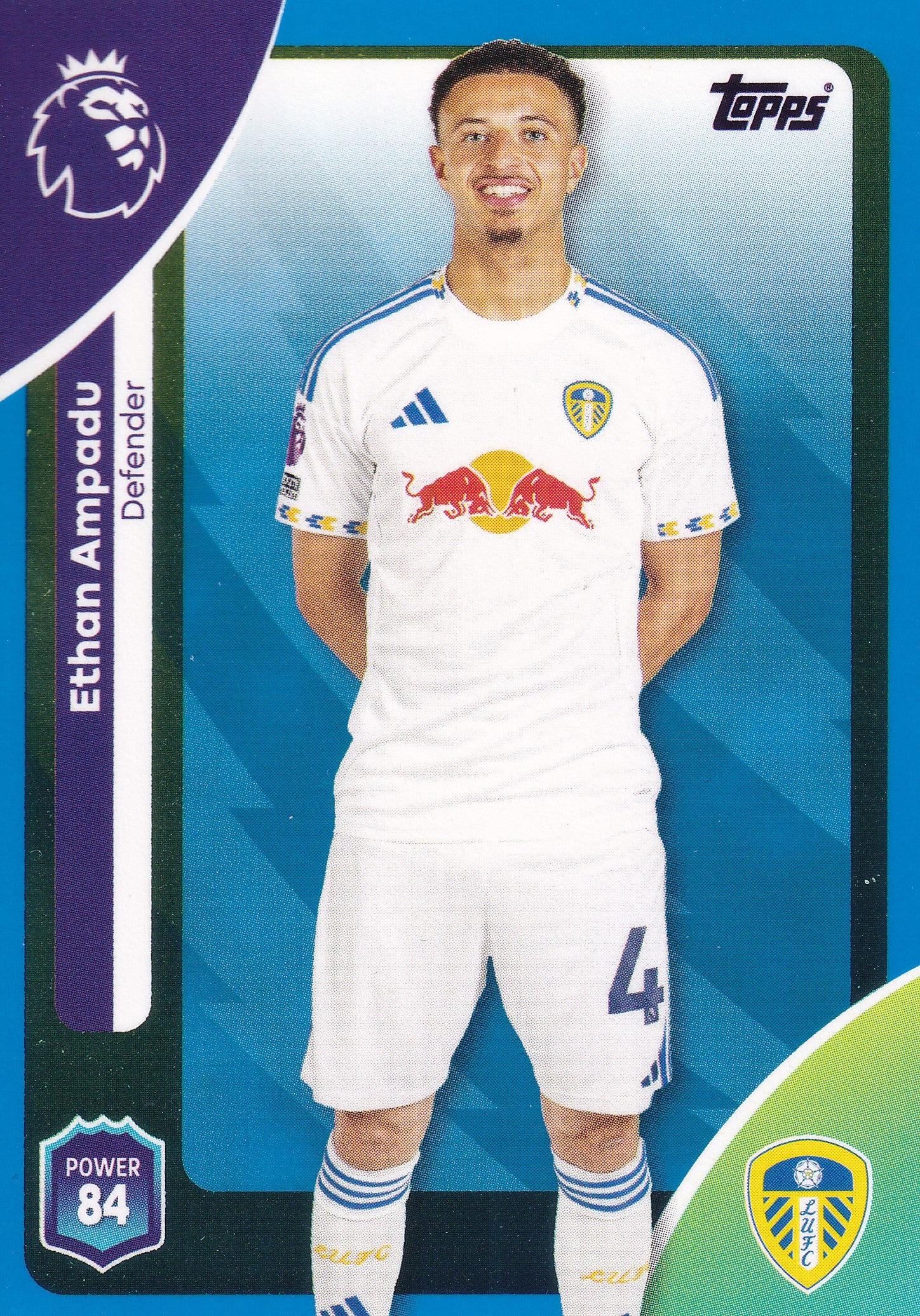 330. ETHAN AMPADU - LEEDS UNITED - BLUE PARALLELL