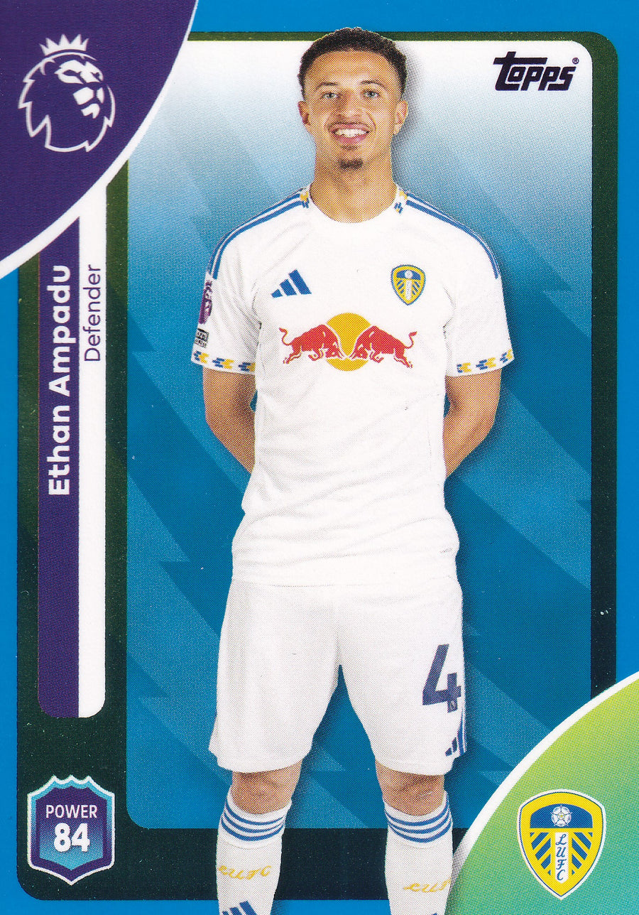 330. ETHAN AMPADU - LEEDS UNITED - BLUE PARALLELL