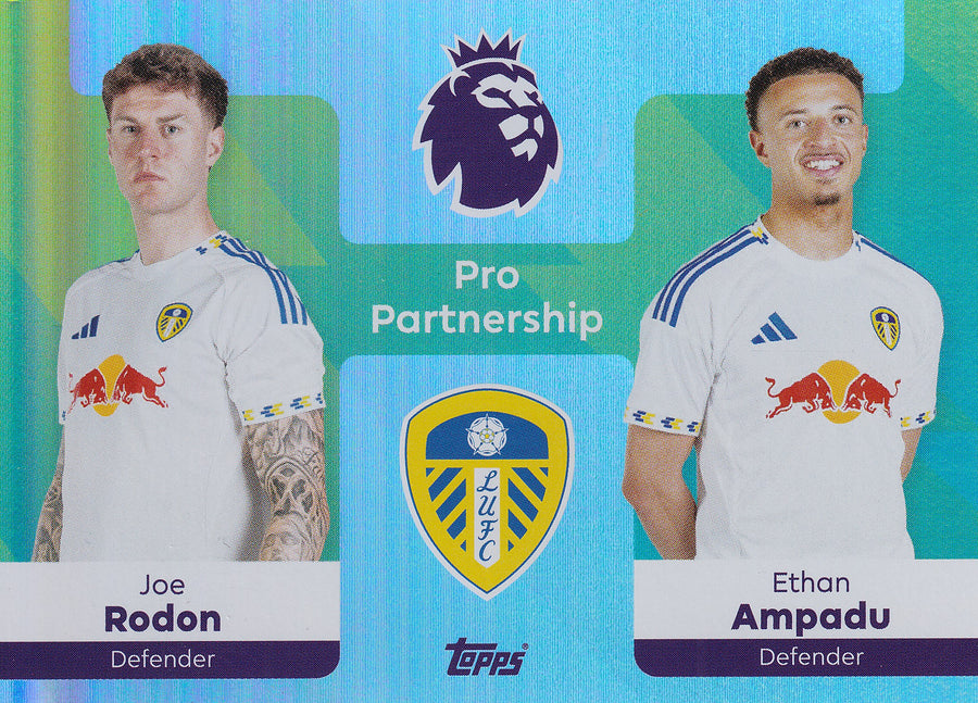 380. JOE RODON - ETHAN EMPADU - LEEDS UNITED - PRO PARTNERSHIP