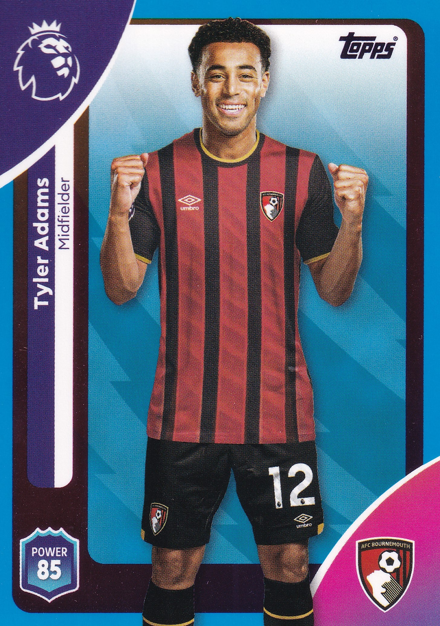 043. TYLER ADAMS - AFC BOURNEMOUTH - BLUE PARALLELL