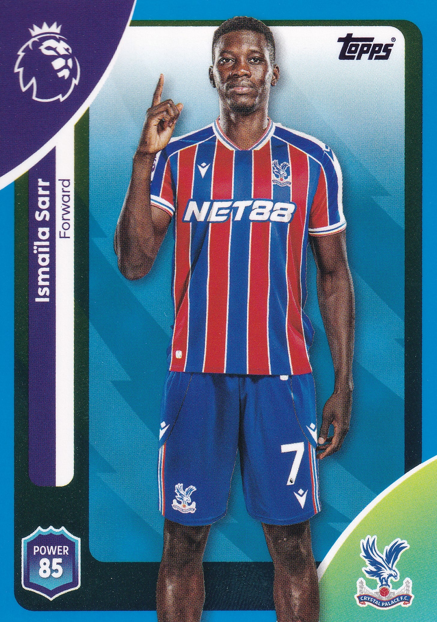 121. ISMAILA SARR - CRYSTAL PALACE - BLUE PARALLELL