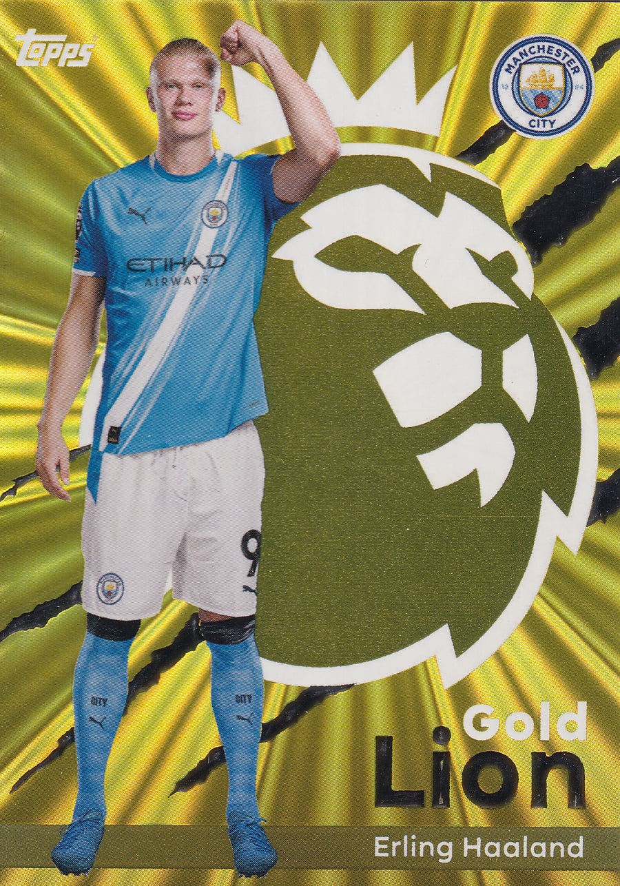 GL-12. ERLING HAALAND - MANCHESTER CITY - GOLD LION
