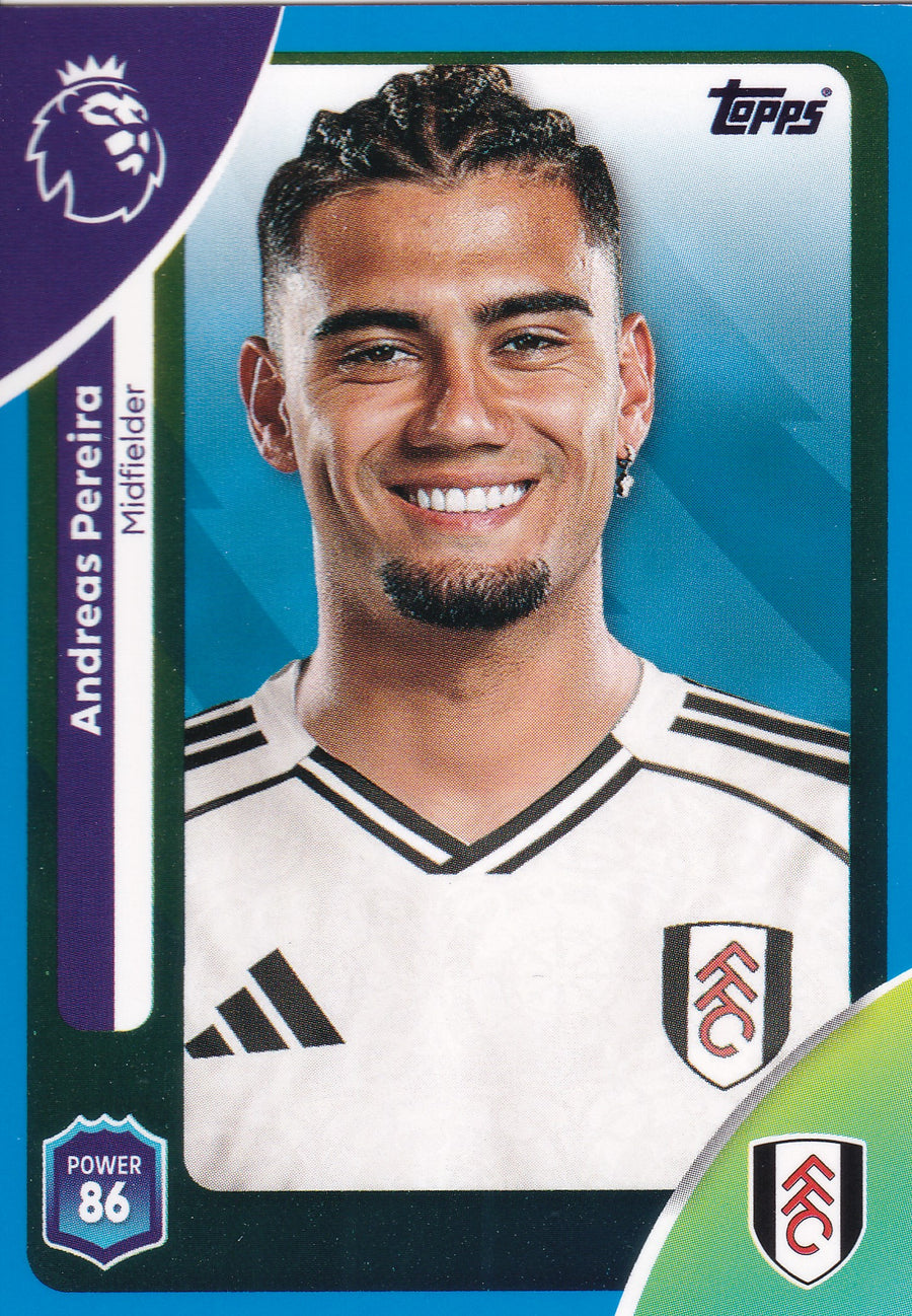 153. ANDREAS PEREIRA - FULHAM - BLUE PARALLELL