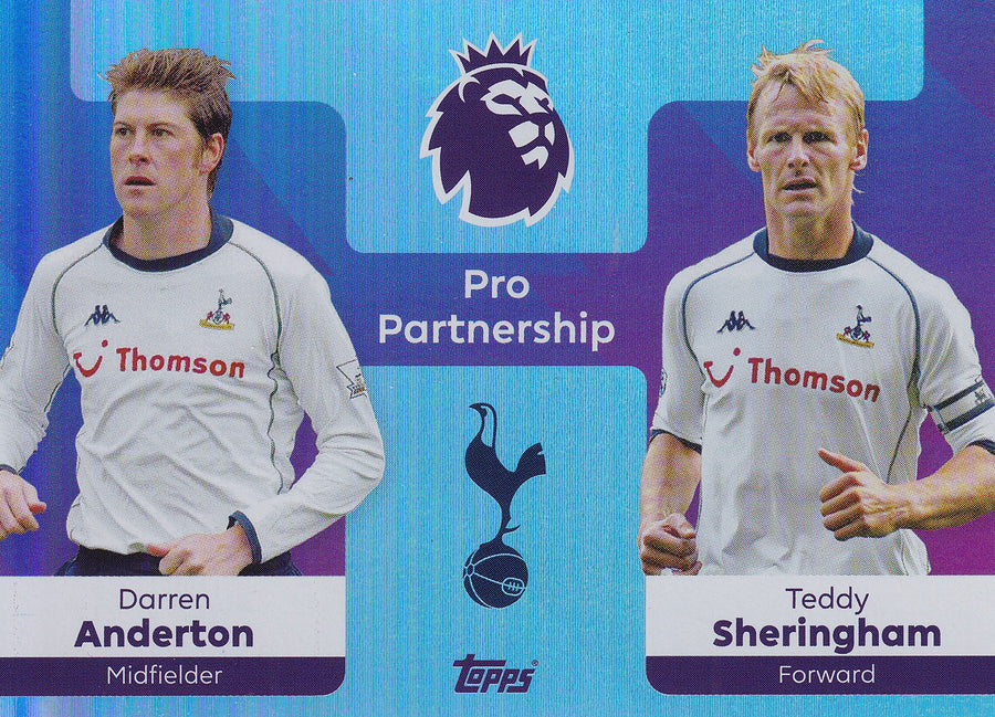 377. DARREN ANDERTON - TEDDY SHERINGHAM - TOTTENHAM HOTSPUR - PRO PARTNERSHIP