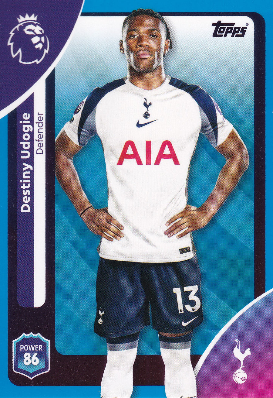 258. DESTINY UDOGIE - TOTTENHAM HOTSPUR - BLUE PARALLELL
