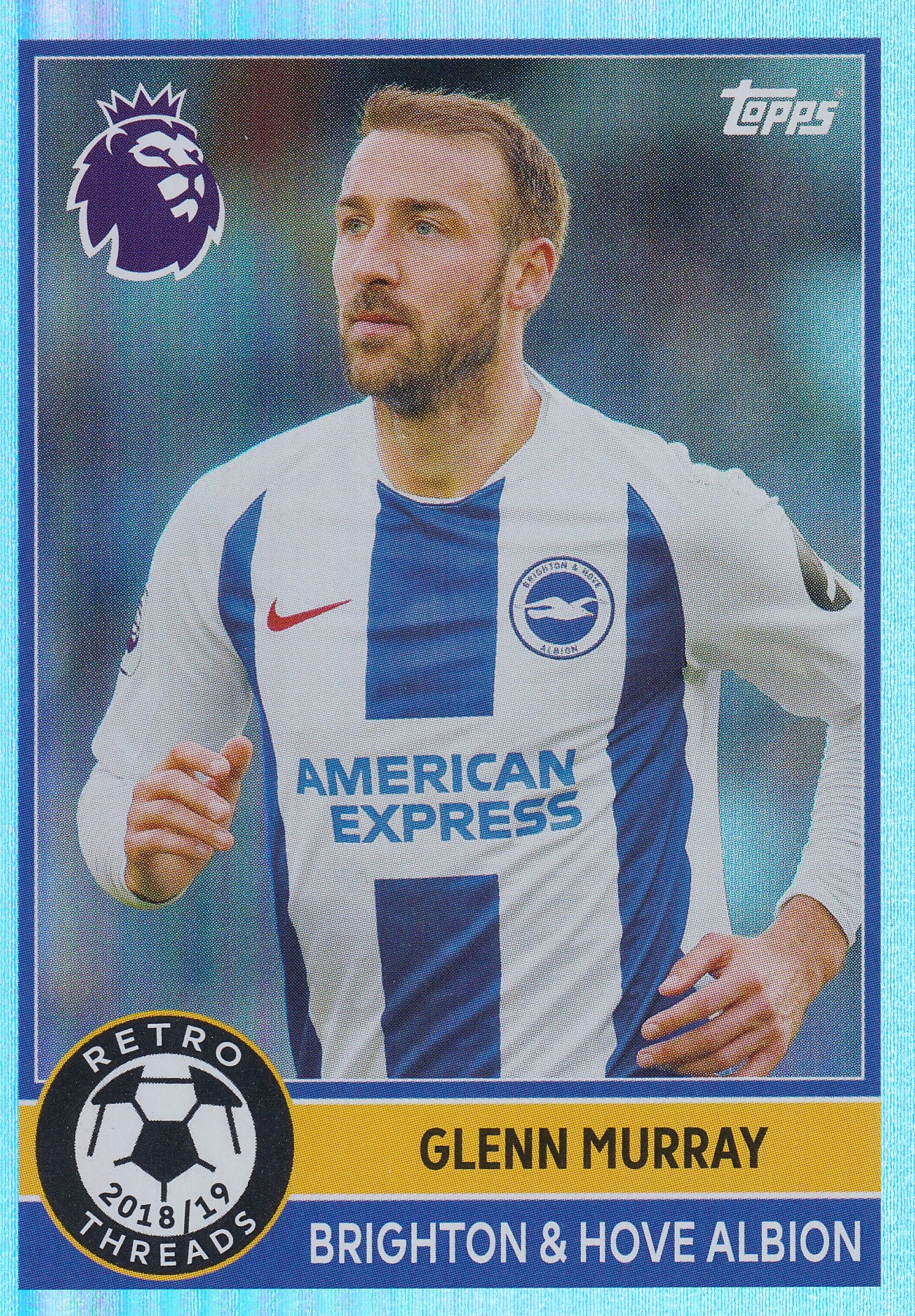 386. GLENN MURRAY - BRIGHTON & HOVE ALBION - RETRO THREADS 2018/19