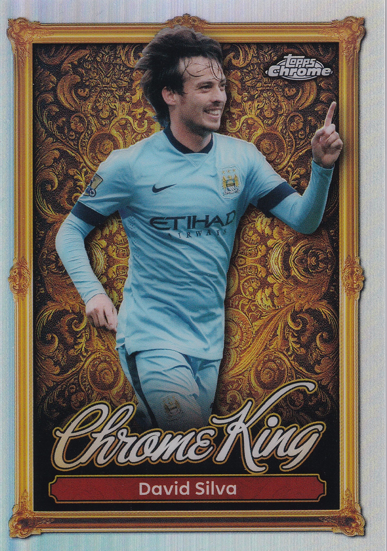 CK-13. DAVID SILVA - MANCHESTER CITY - CHROME KING